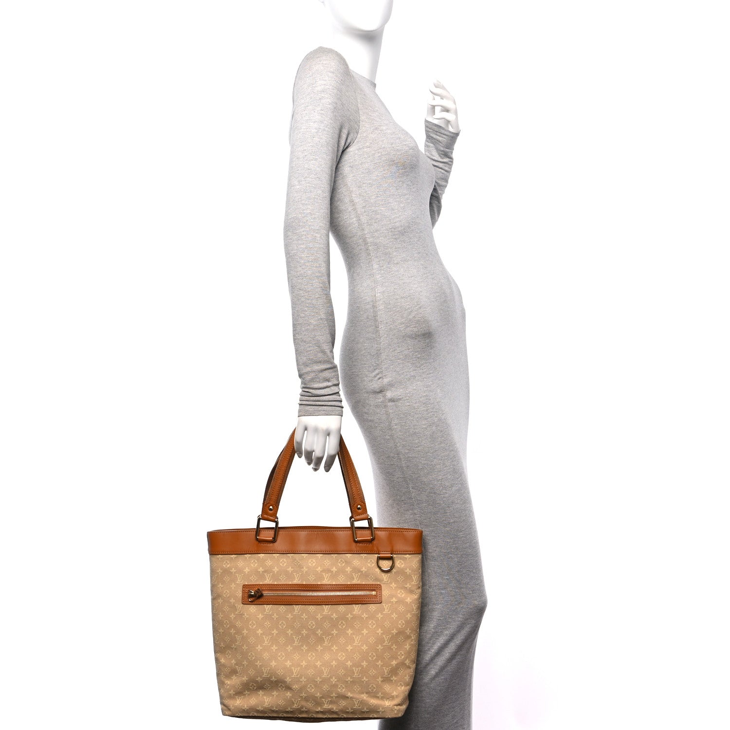 Mini Monogram LUCILLE GM Beige