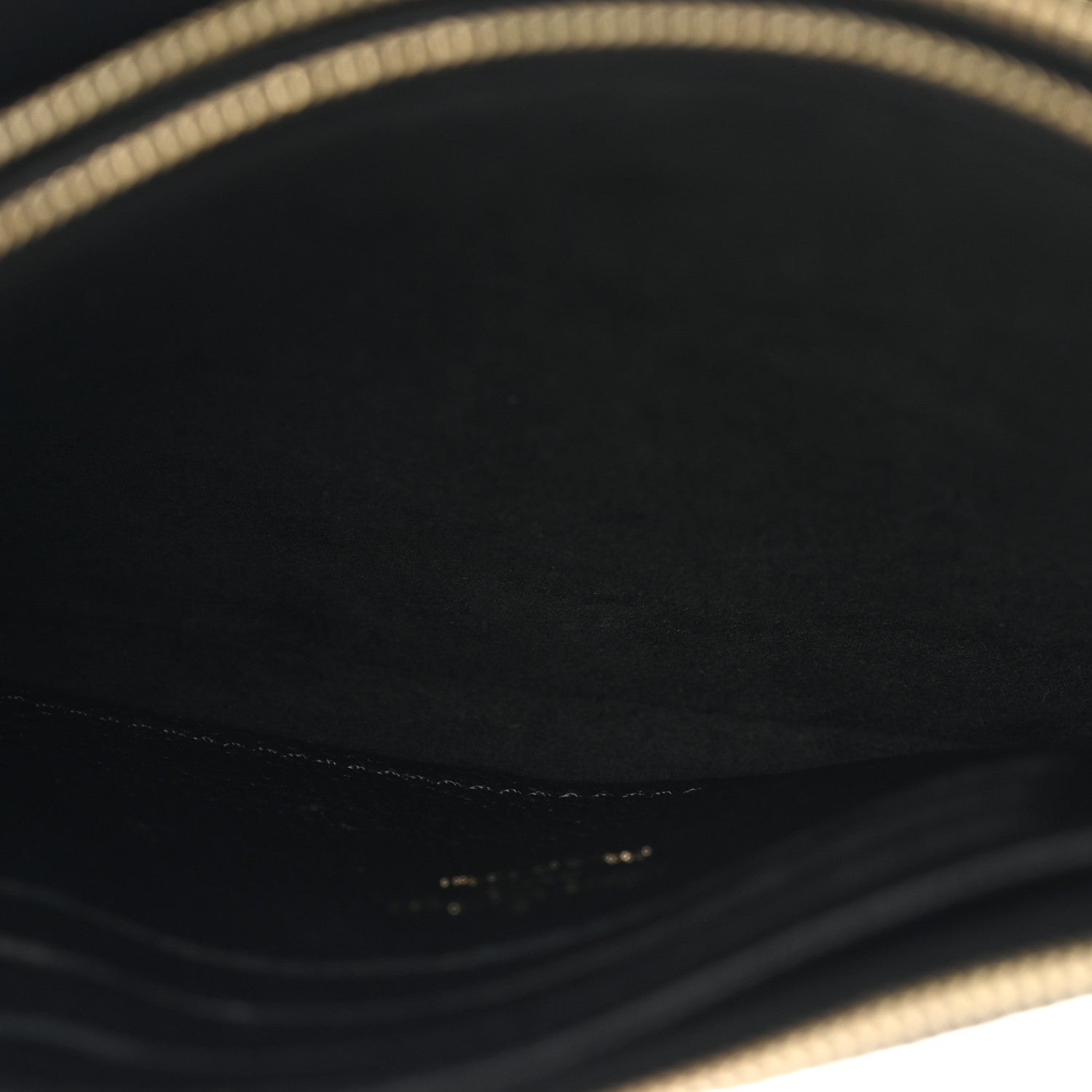 Empreinte Double Zip Pochette Black