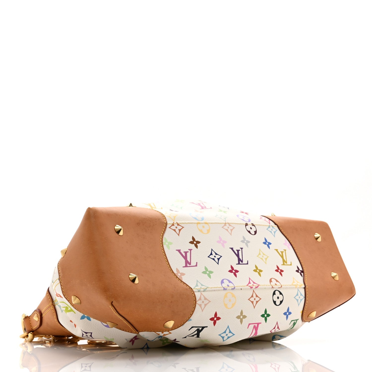 Monogram Multicolor Judy GM White