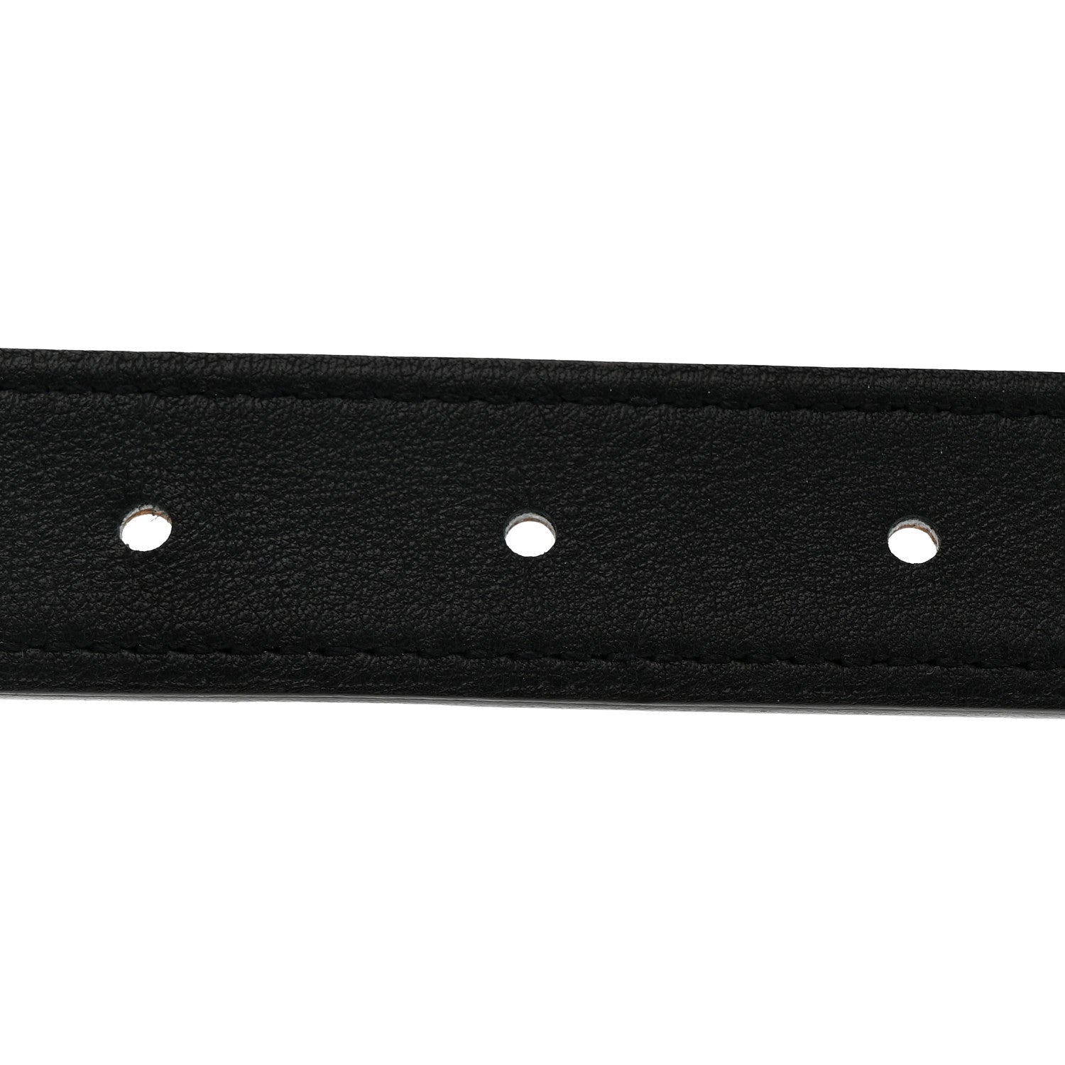 Swift Epsom 24mm Mini Constance H Belt 80 32 Black Gold