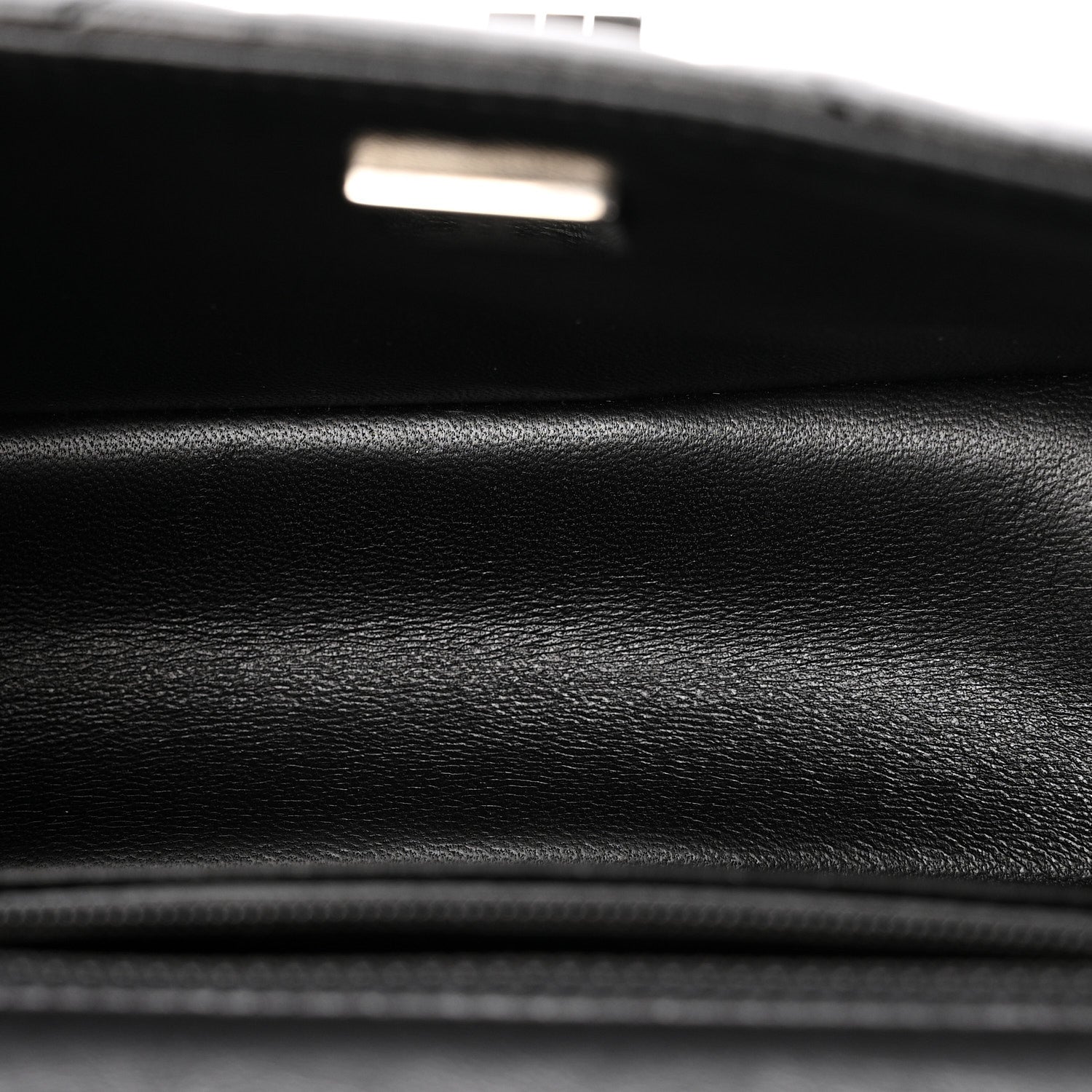 Aged Calfskin Quilted 2.55 Reissue Mini Flap So Black