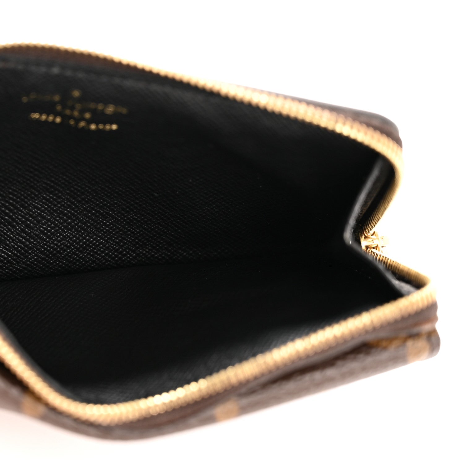 Monogram Recto Verso Card Holder Black