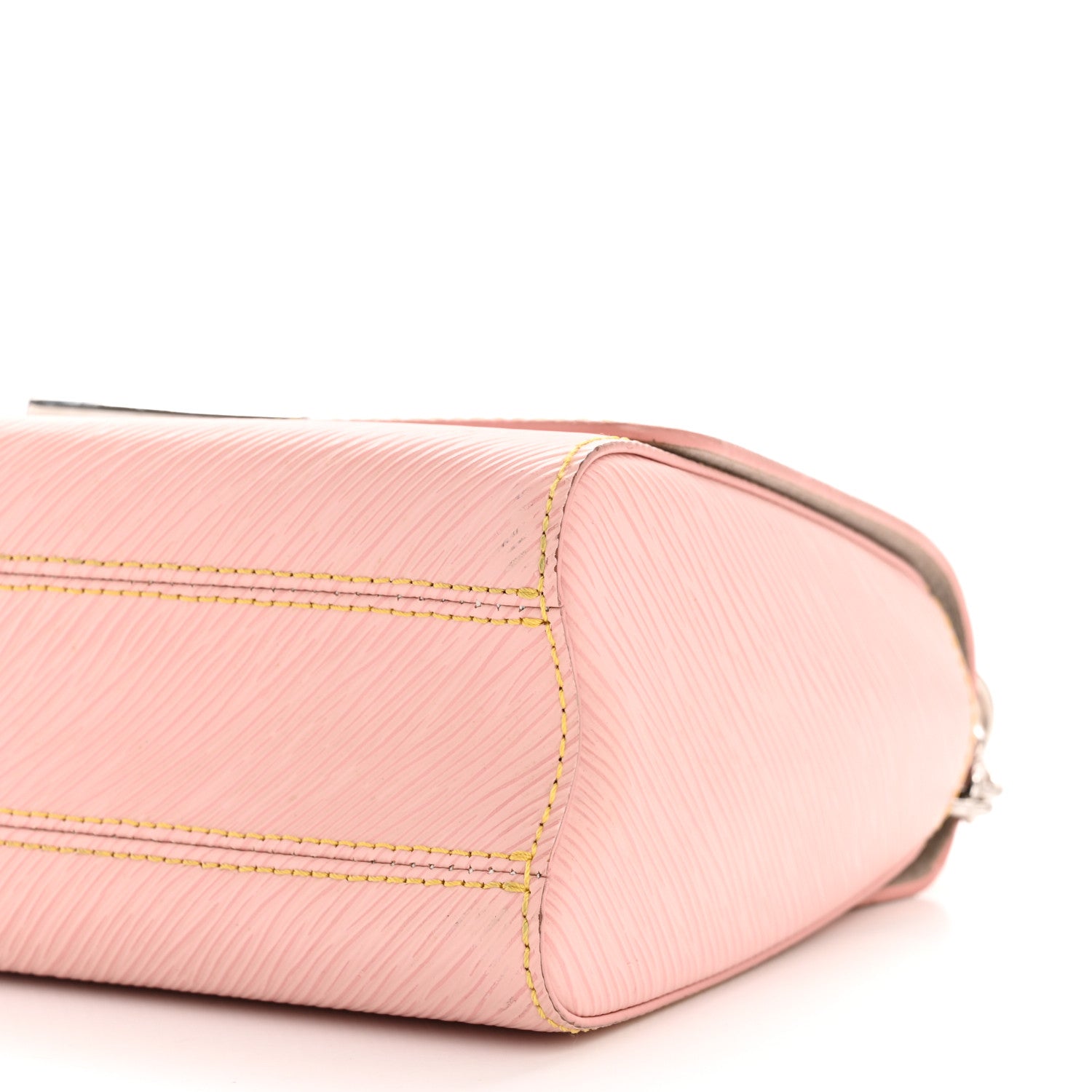 Epi Twist Shoulder Bag MM Rose Ballerine