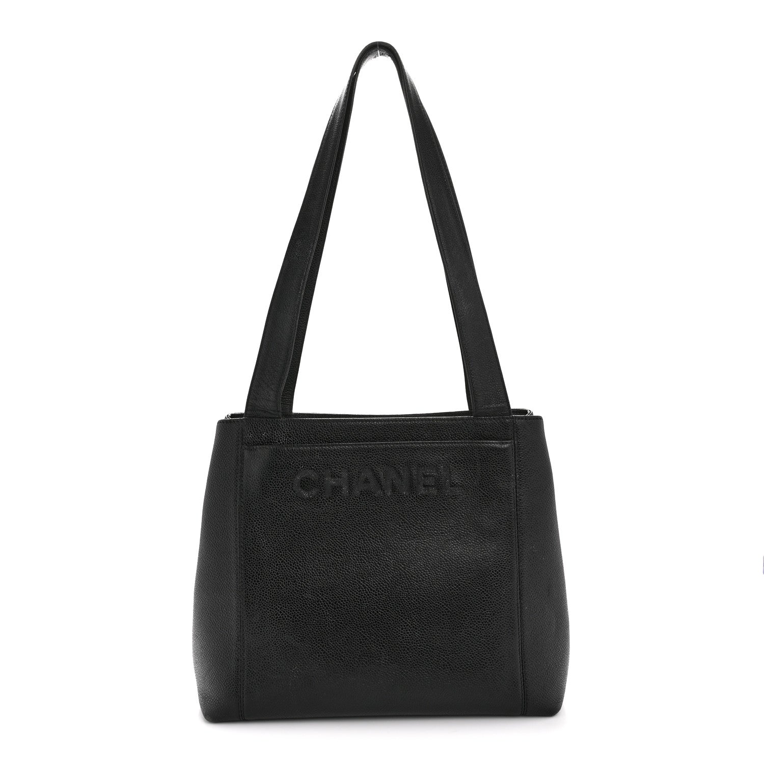 Caviar Shoulder Bag Black
