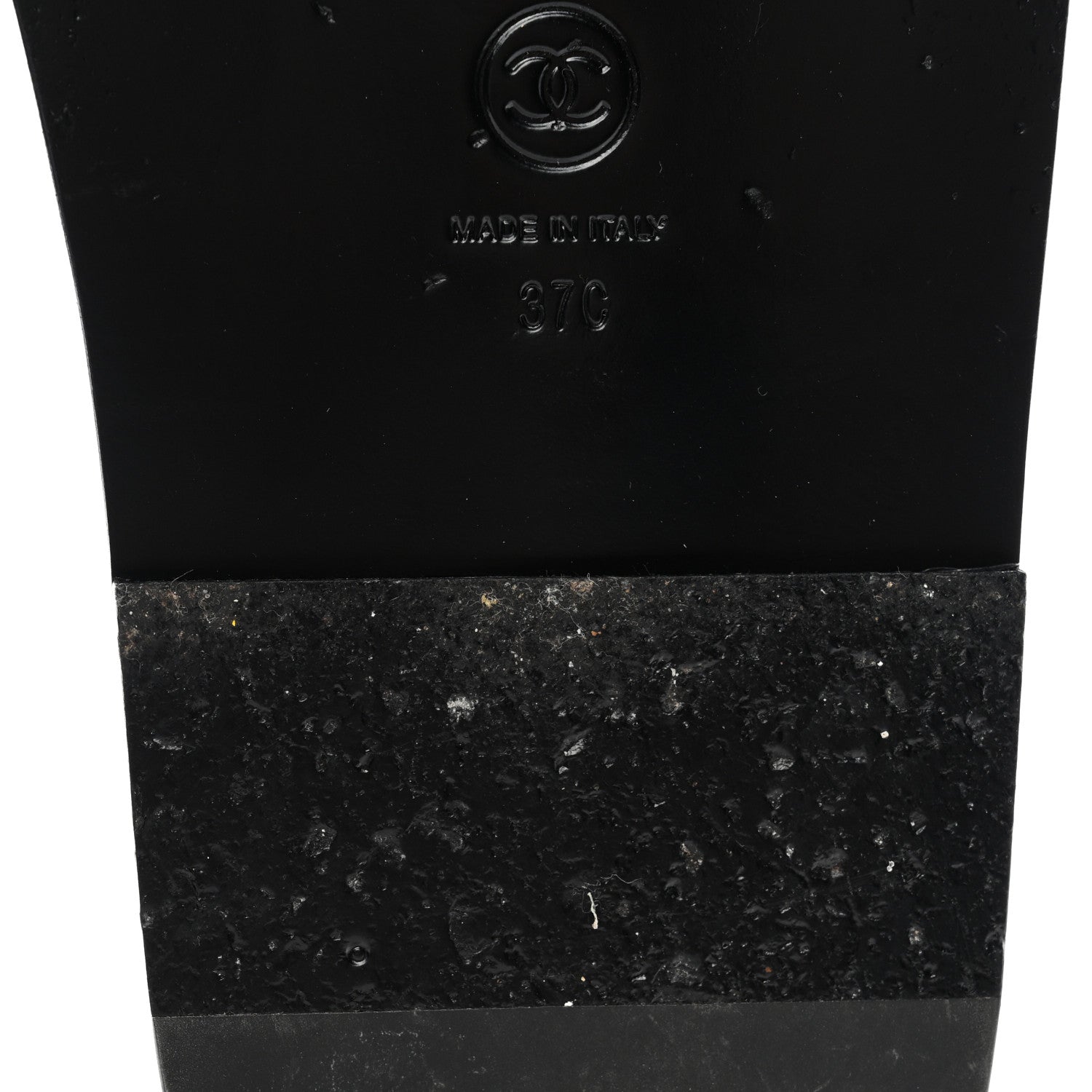 Tweed Velcro Dad Sandals 37 Black