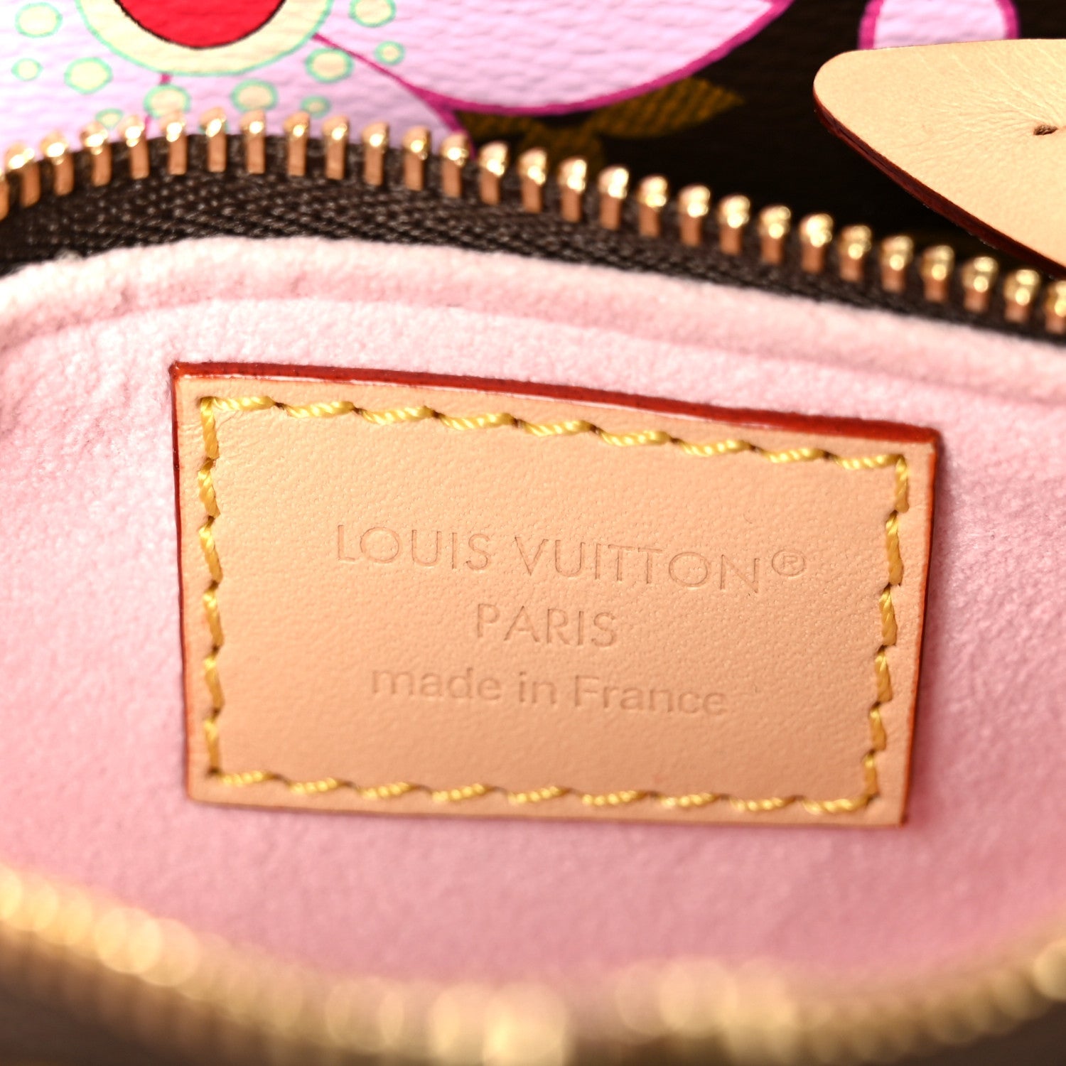 LV X TM Monogram Cherry Blossom Papillon Sakura Brown