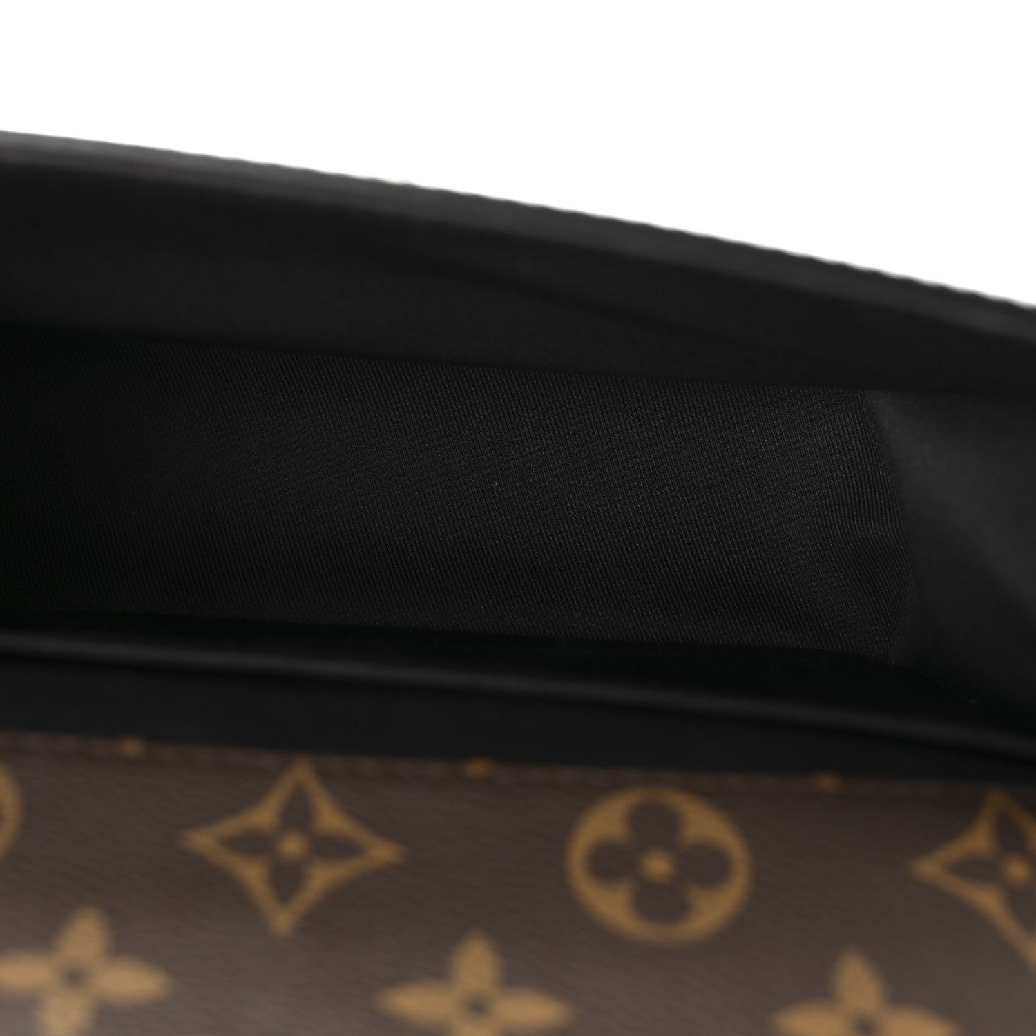 Patent Calfskin Monogram Cherrywood BB Black