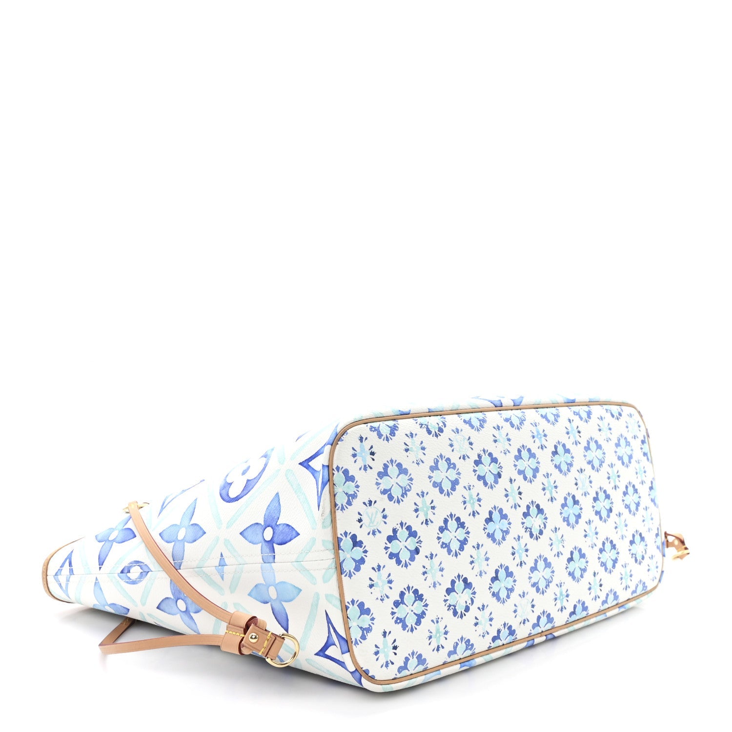 Monogram Tiles By The Pool 2.0 Neverfull MM Lagoon Blue
