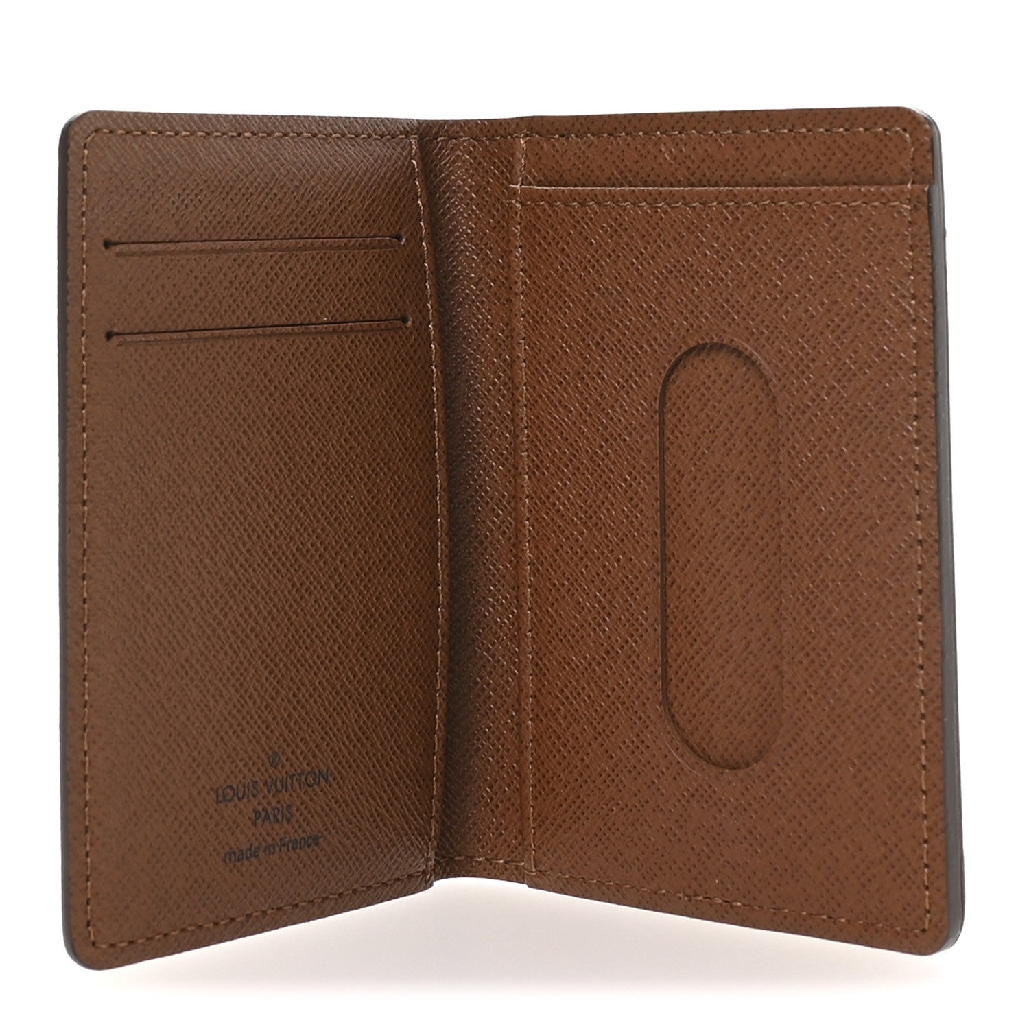 Monogram Porte-Cartes Pass Vertical Card Holder
