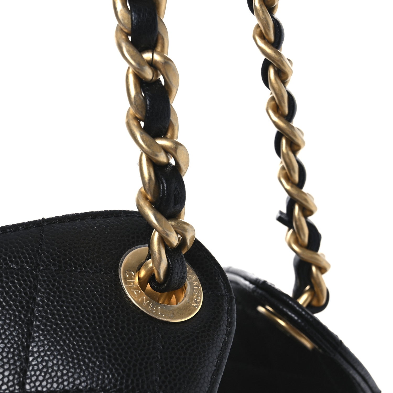 Caviar Quilted Small Chanel 25 Handbag Black
