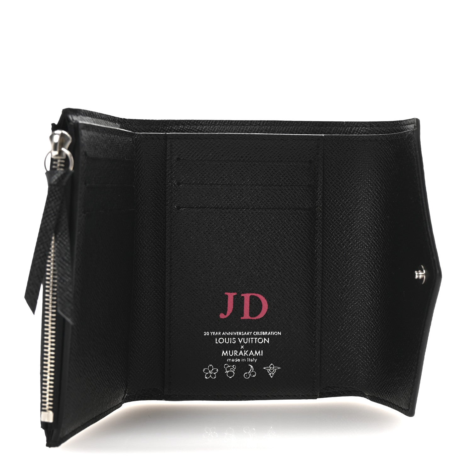 LV x TM Monogram Multicolor Victorine Wallet Black