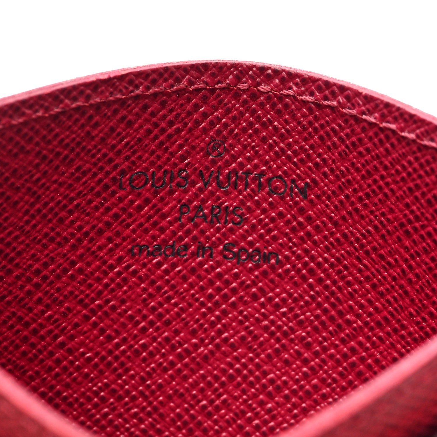 Monogram Card Holder Fuchsia