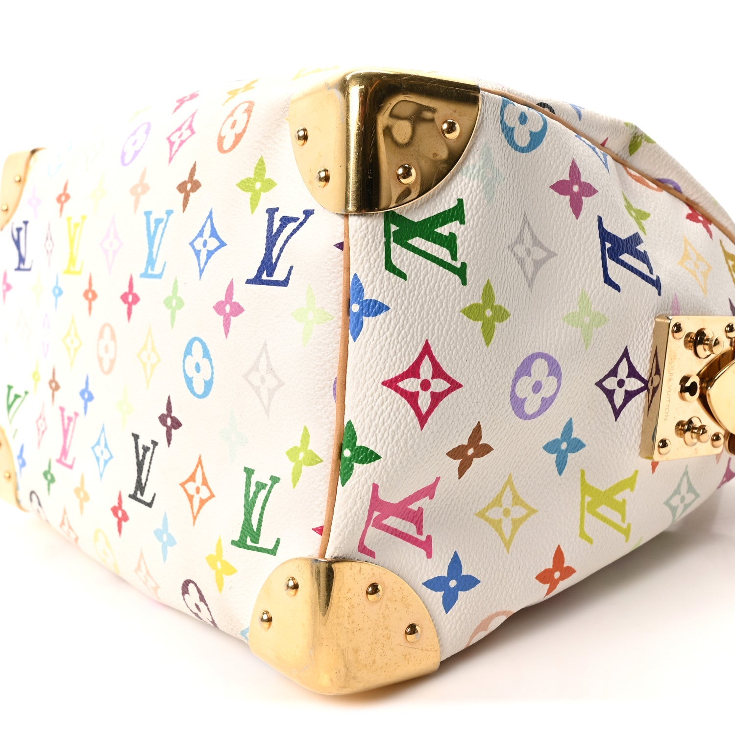 Monogram Multicolor Speedy 30 White