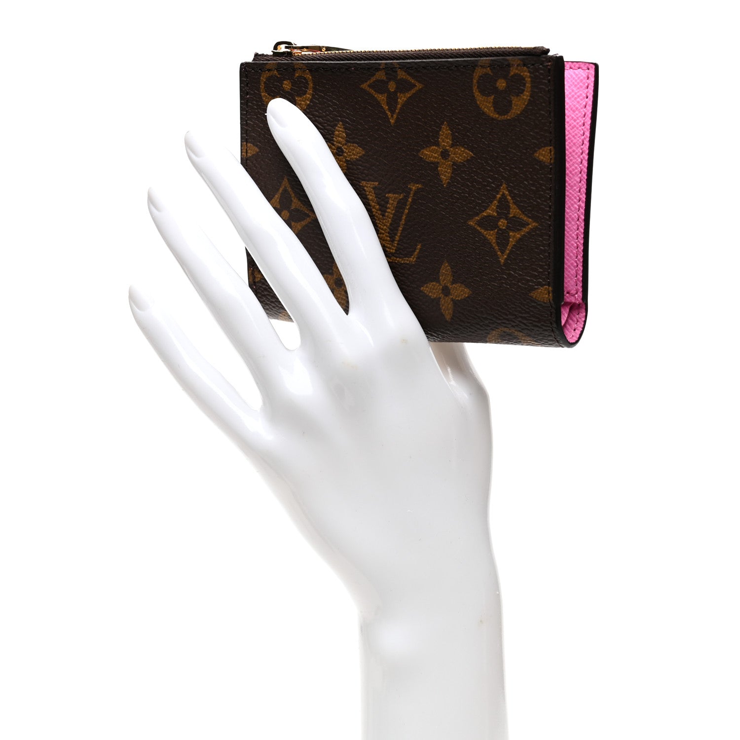 Monogram Lisa Wallet Rose Lollipop