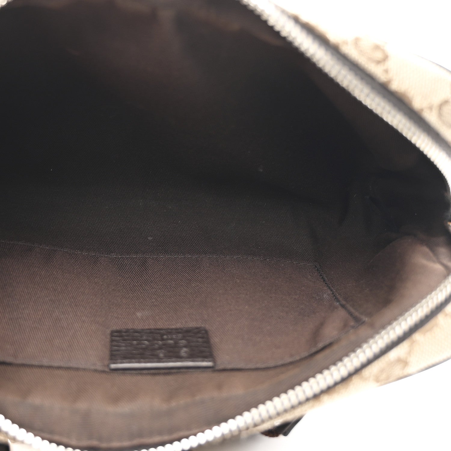 Monogram Belt Bag Dark Brown