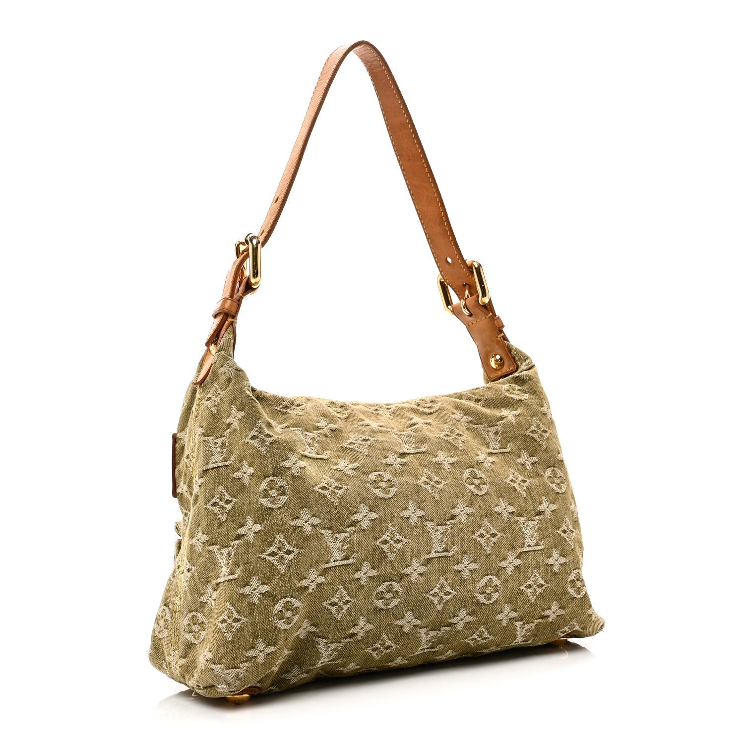 Monogram Denim Baggy PM Lichen