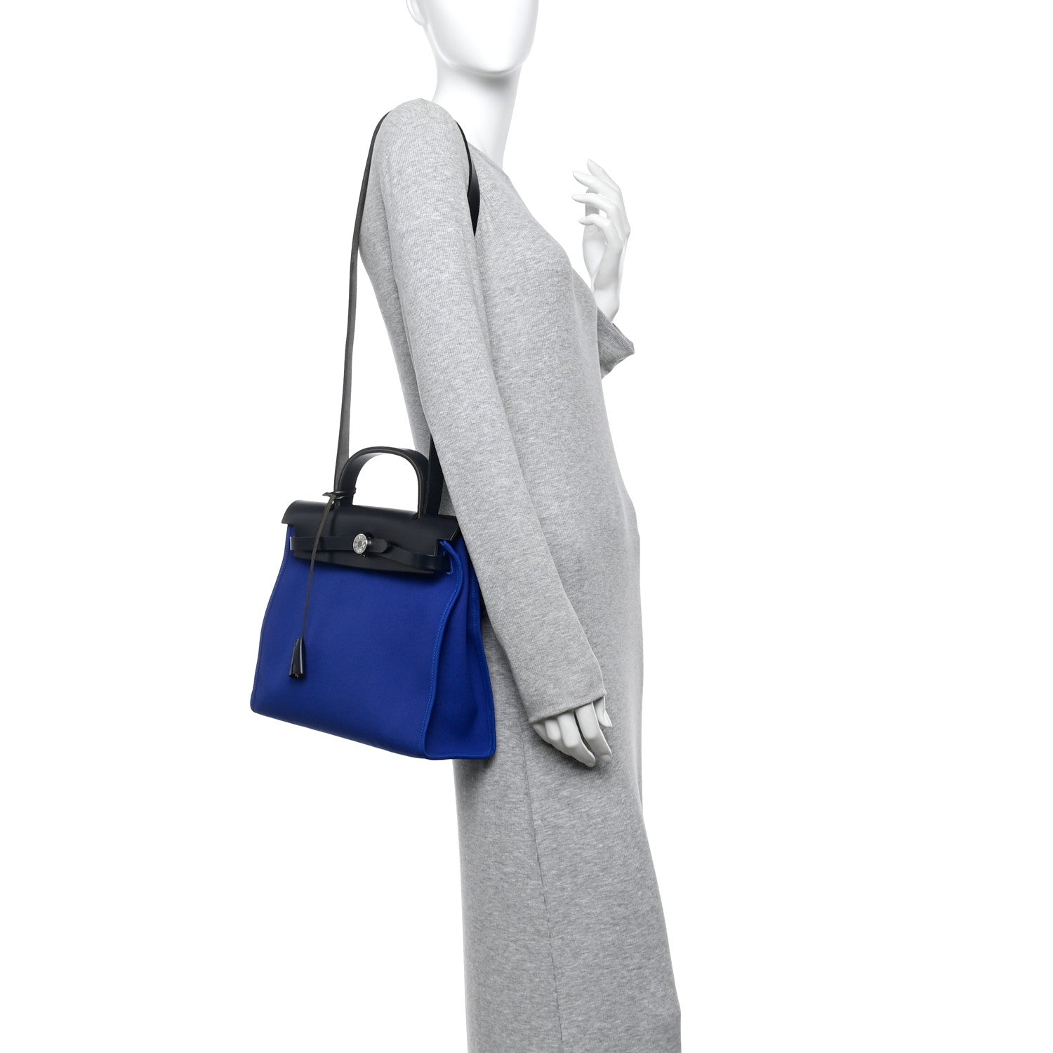 Toile Vache Hunter Herbag Zip 31 PM Bleu Electrique Bleu Indigo