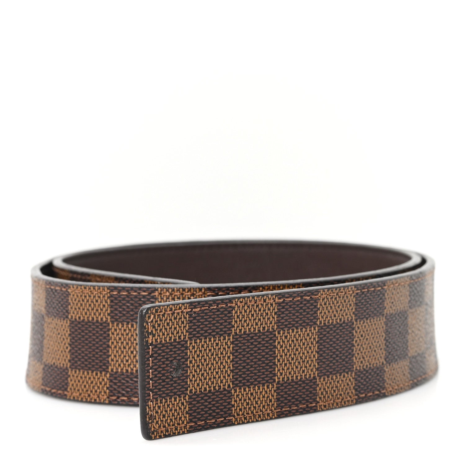 Damier Ebene Inventeur Belt Strap 90