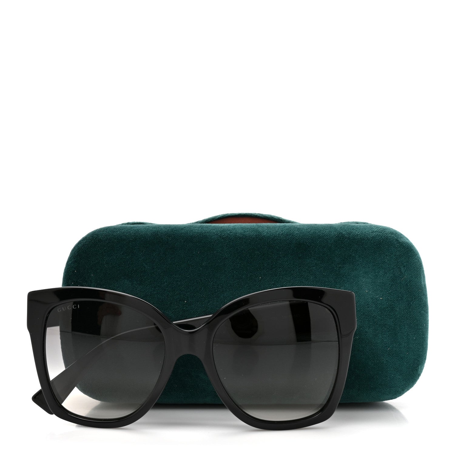 Acetate Square Frame Sunglasses GG0459S Black