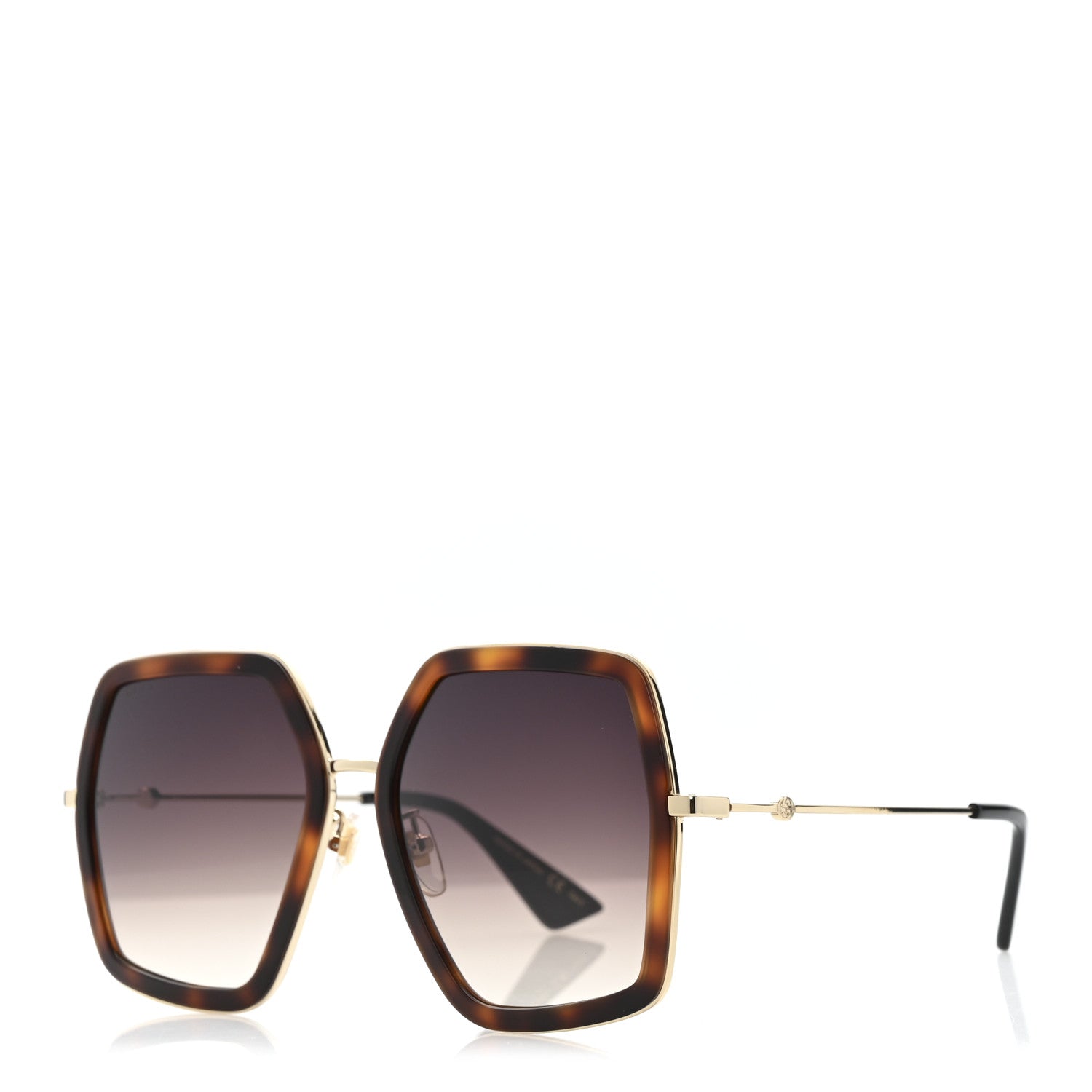 Acetate Oversize Square Frame GG0106S Sunglasses Tortoise