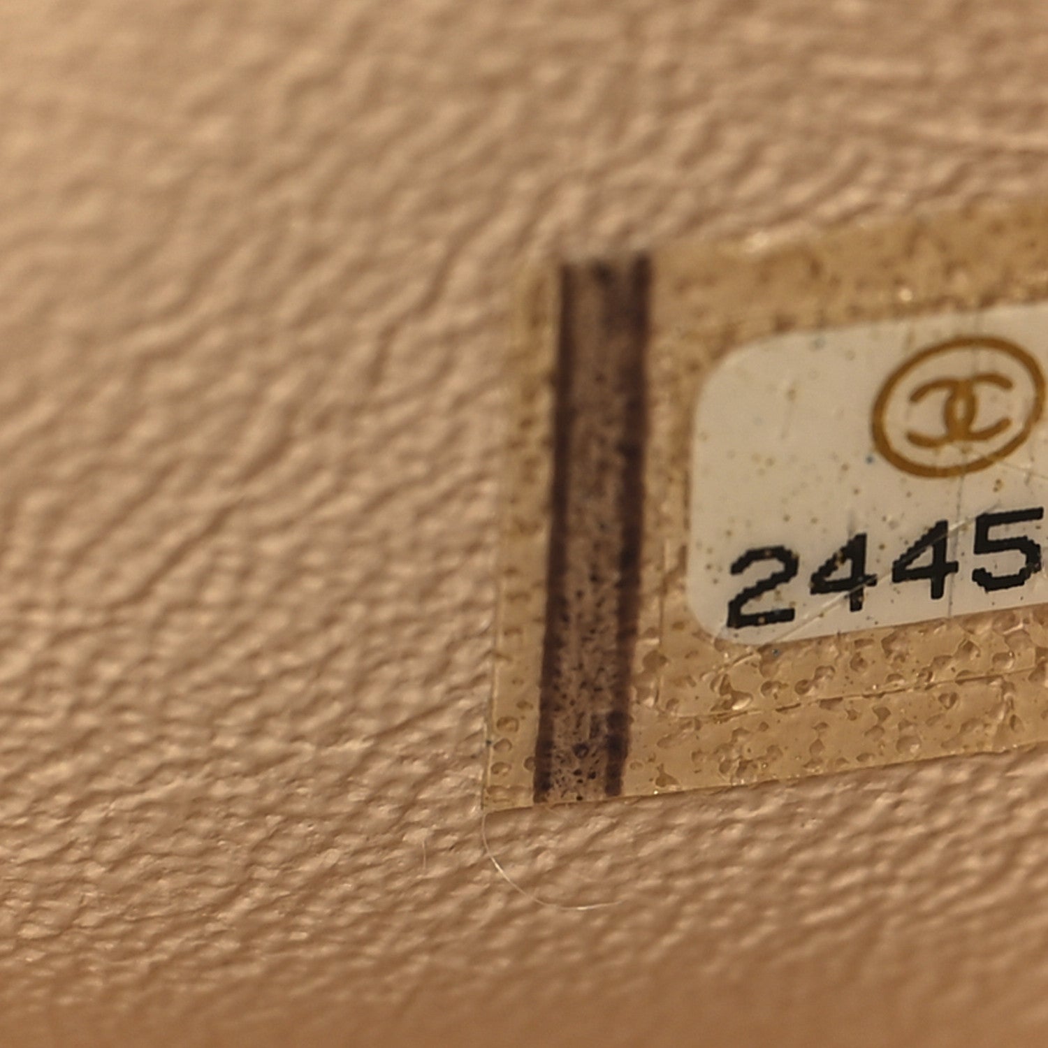 Caviar Quilted Jumbo Double Flap Beige