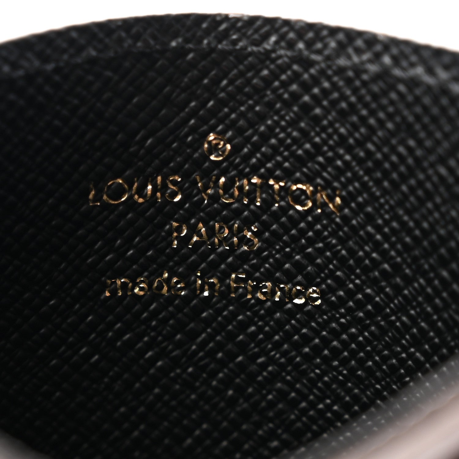Reverse Monogram Card Holder