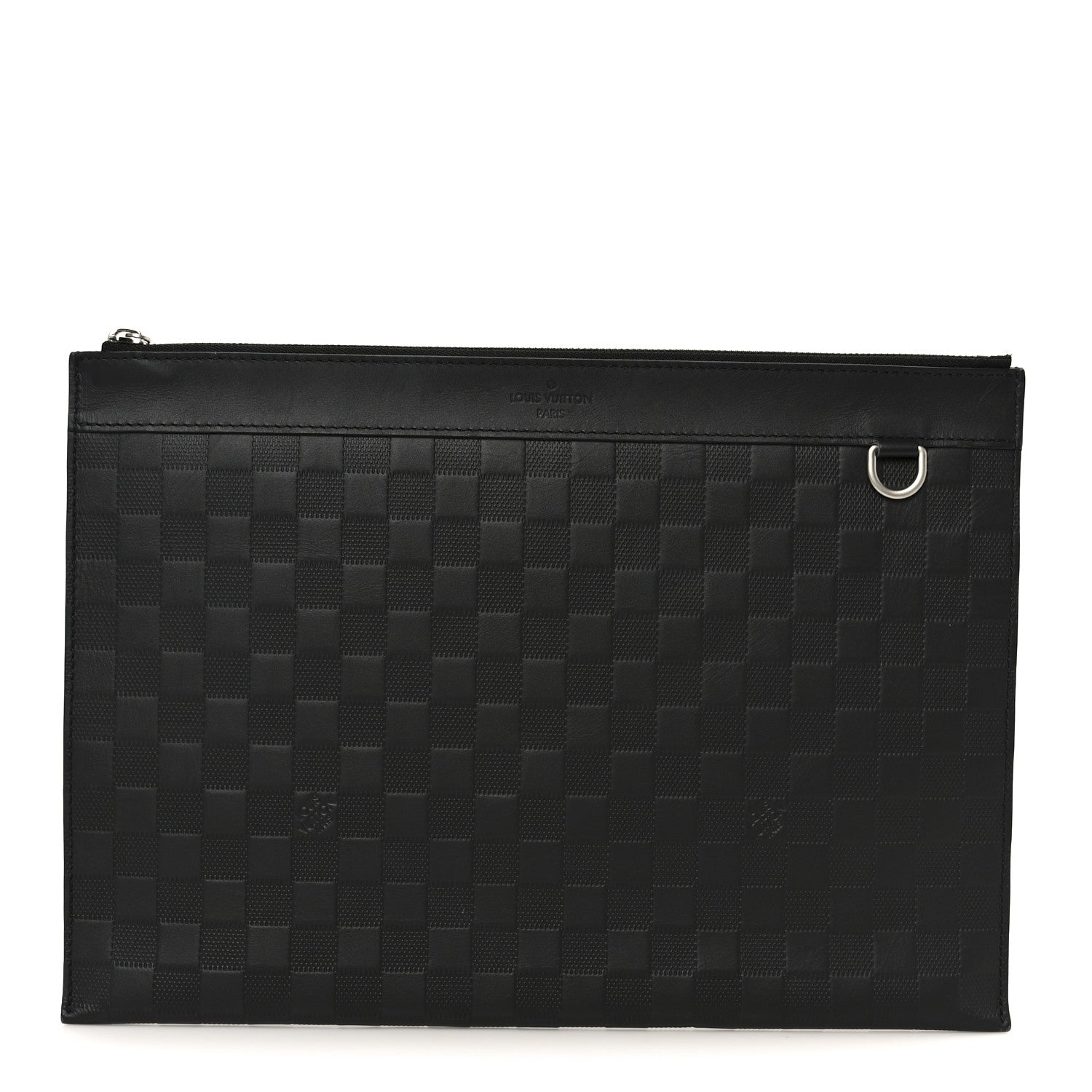 Damier Infini Discovery Pochette GM Onyx
