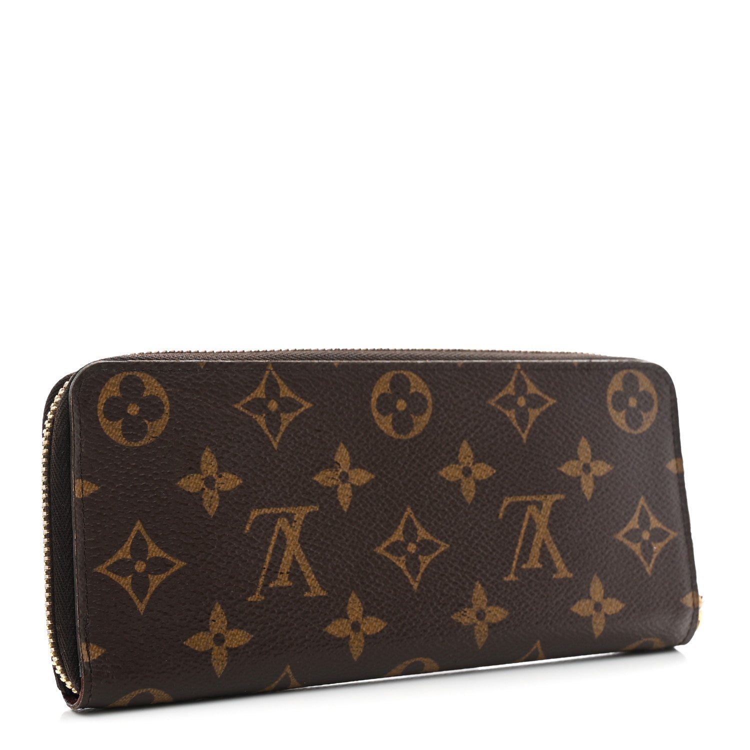 Monogram Clemence Wallet Fuchsia