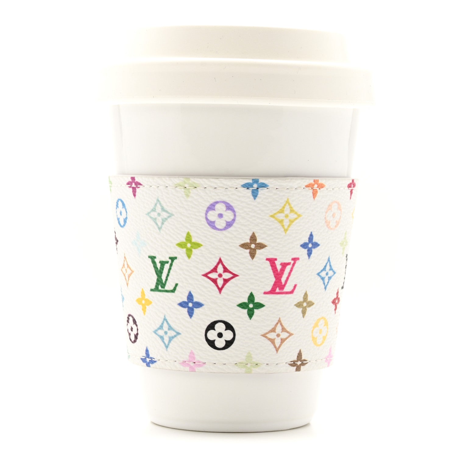 LV X TM Porcelain Monogram Multicolor LV Cup PM