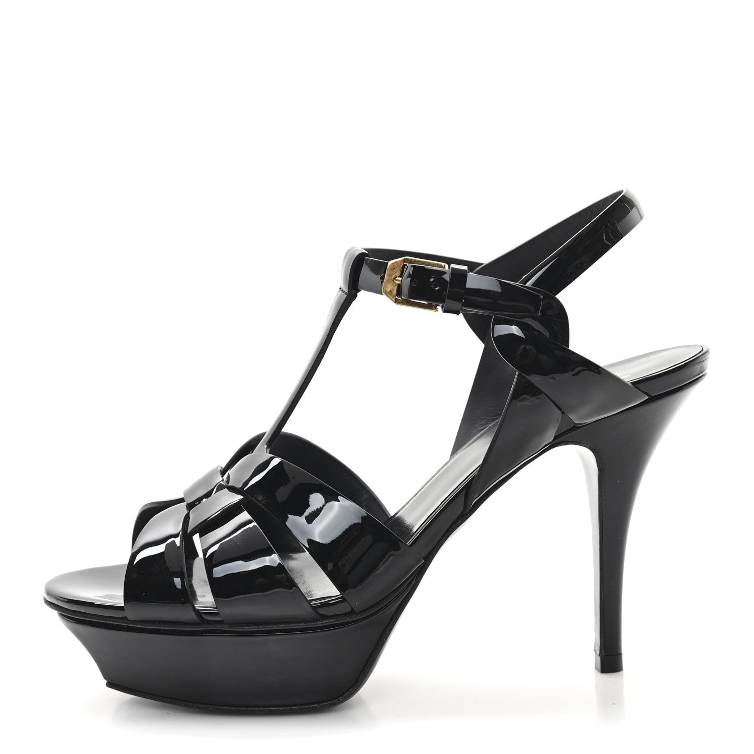 Patent Tribute 75 Platform Sandals 37 Black