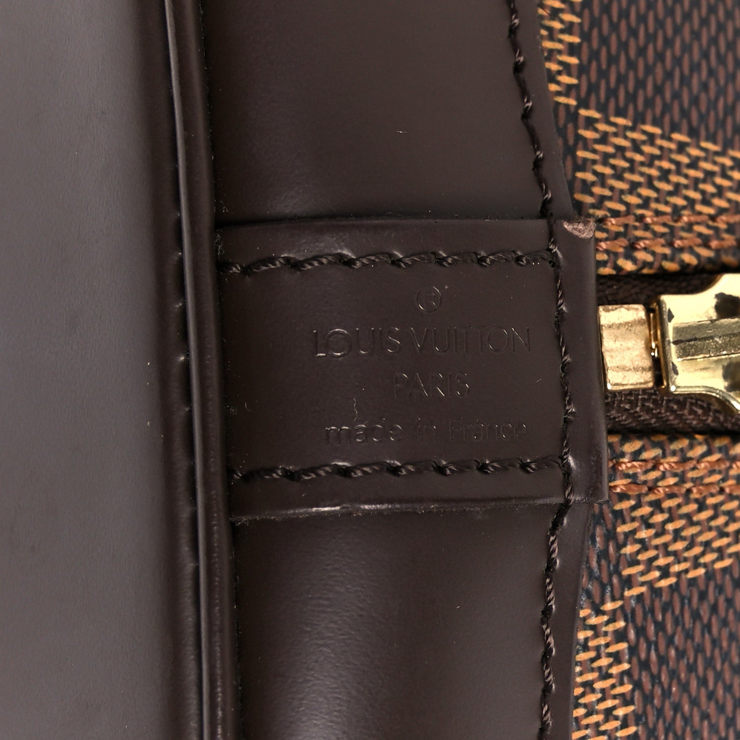 Damier Ebene Alma PM