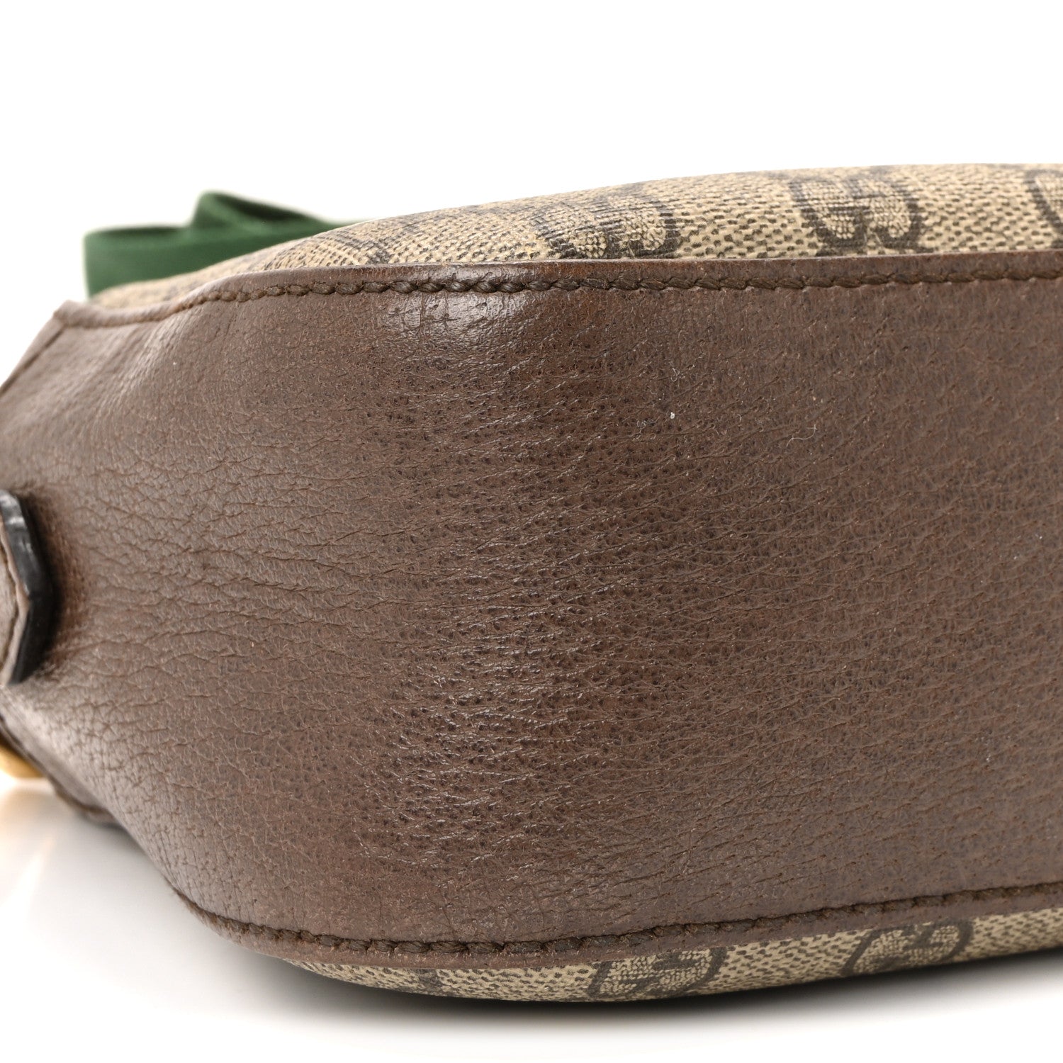 GG Supreme Monogram Web Neo Vintage Shoulder Bag Beige New Acero Crop