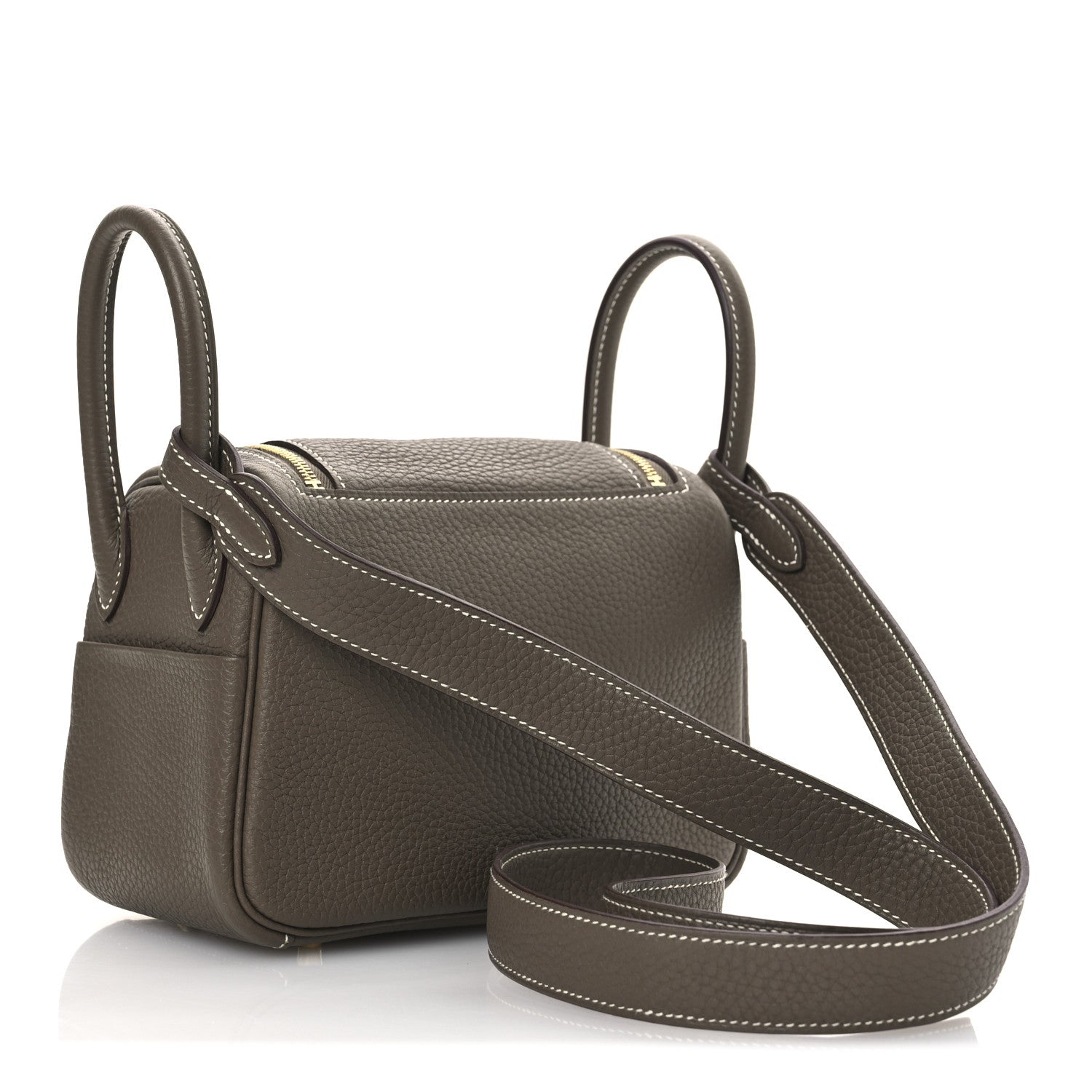 Taurillon Clemence Mini Lindy 20 Etoupe