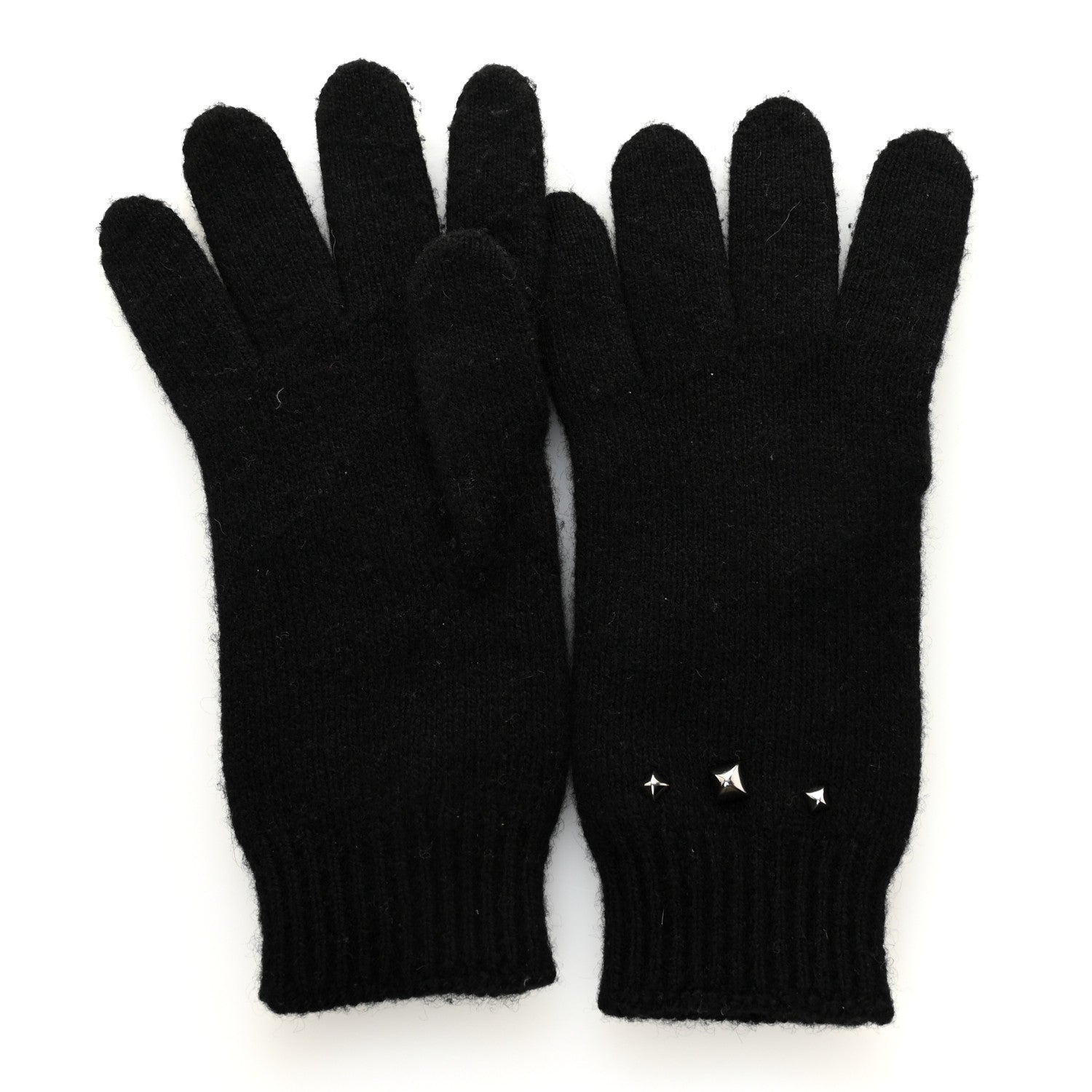 Cashmere Darling Gloves M Black