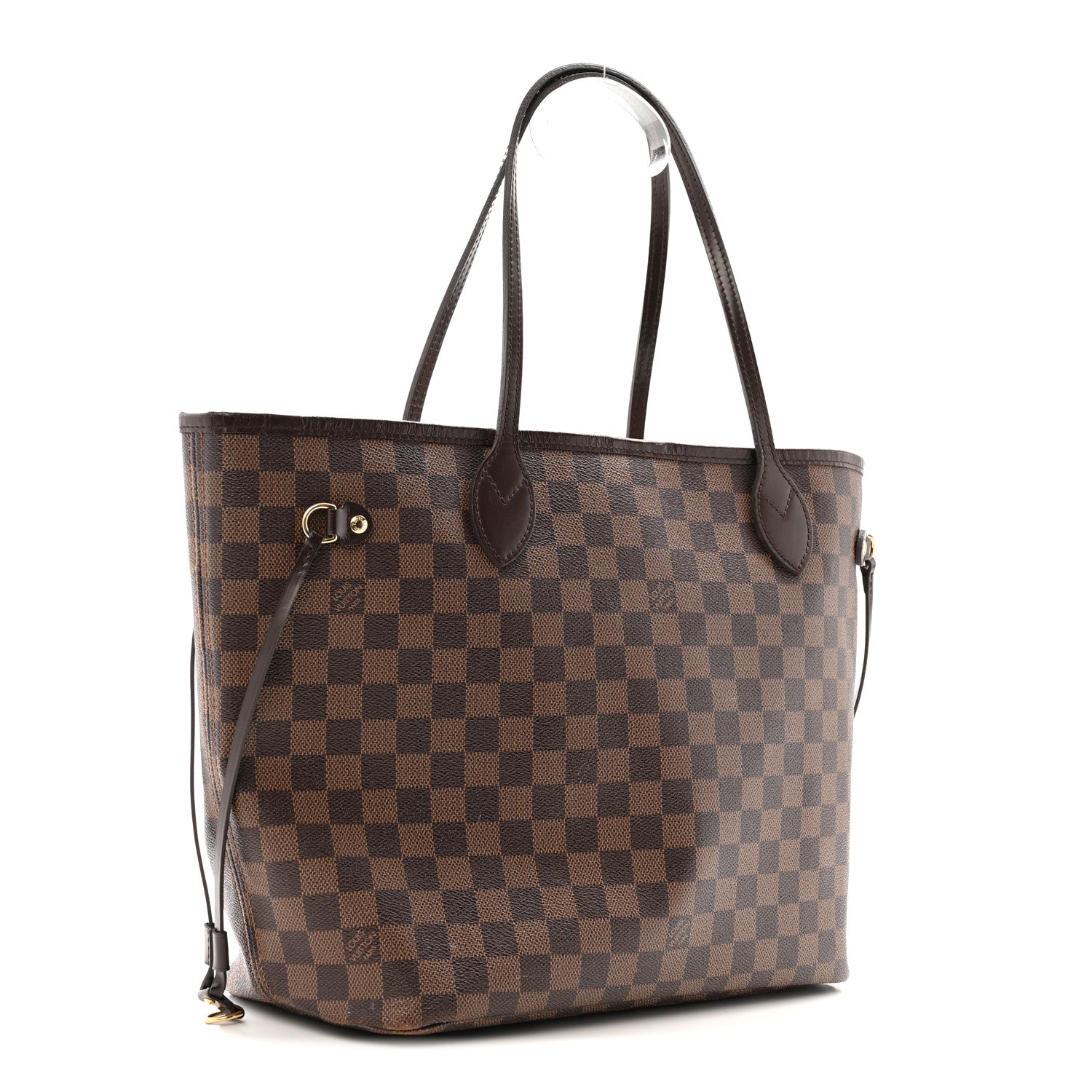 Damier Ebene Neo Neverfull MM Rose Ballerine