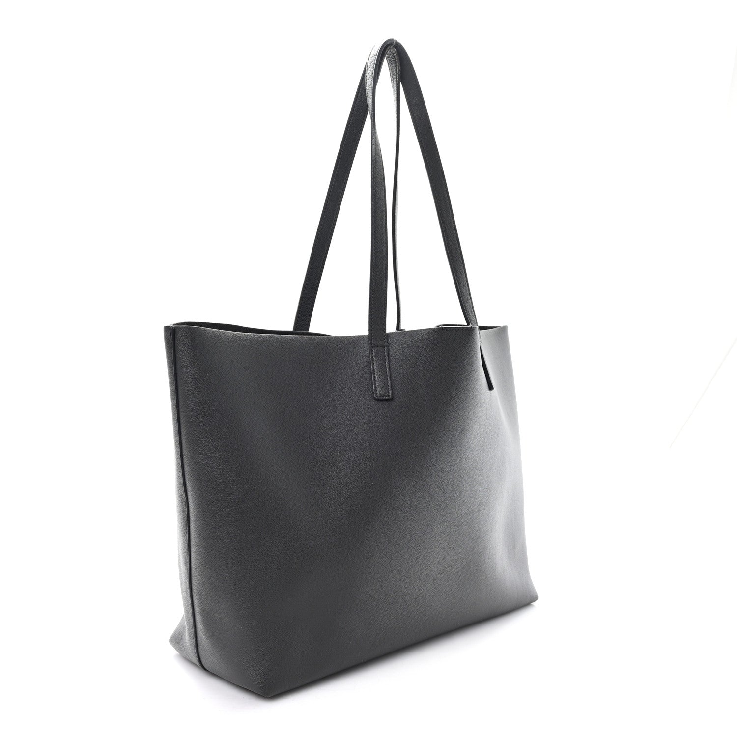 Calfskin Large Shopping Tote Fog