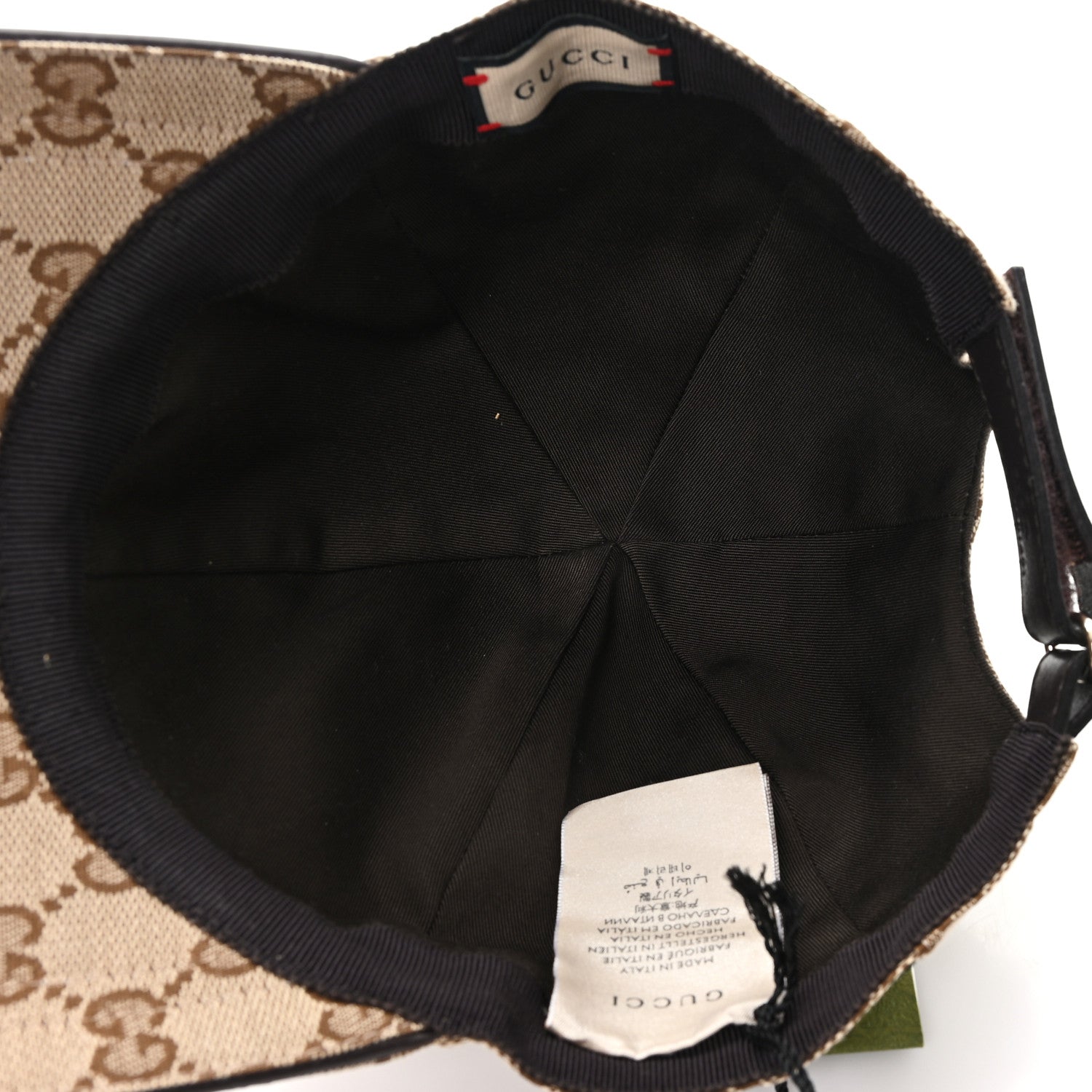 Monogram Web Baseball Hat M Beige Cocoa