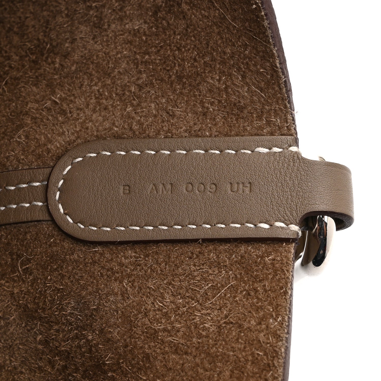 Taurillon Clemence Swift In-The-Loop 18 Bag Etoupe
