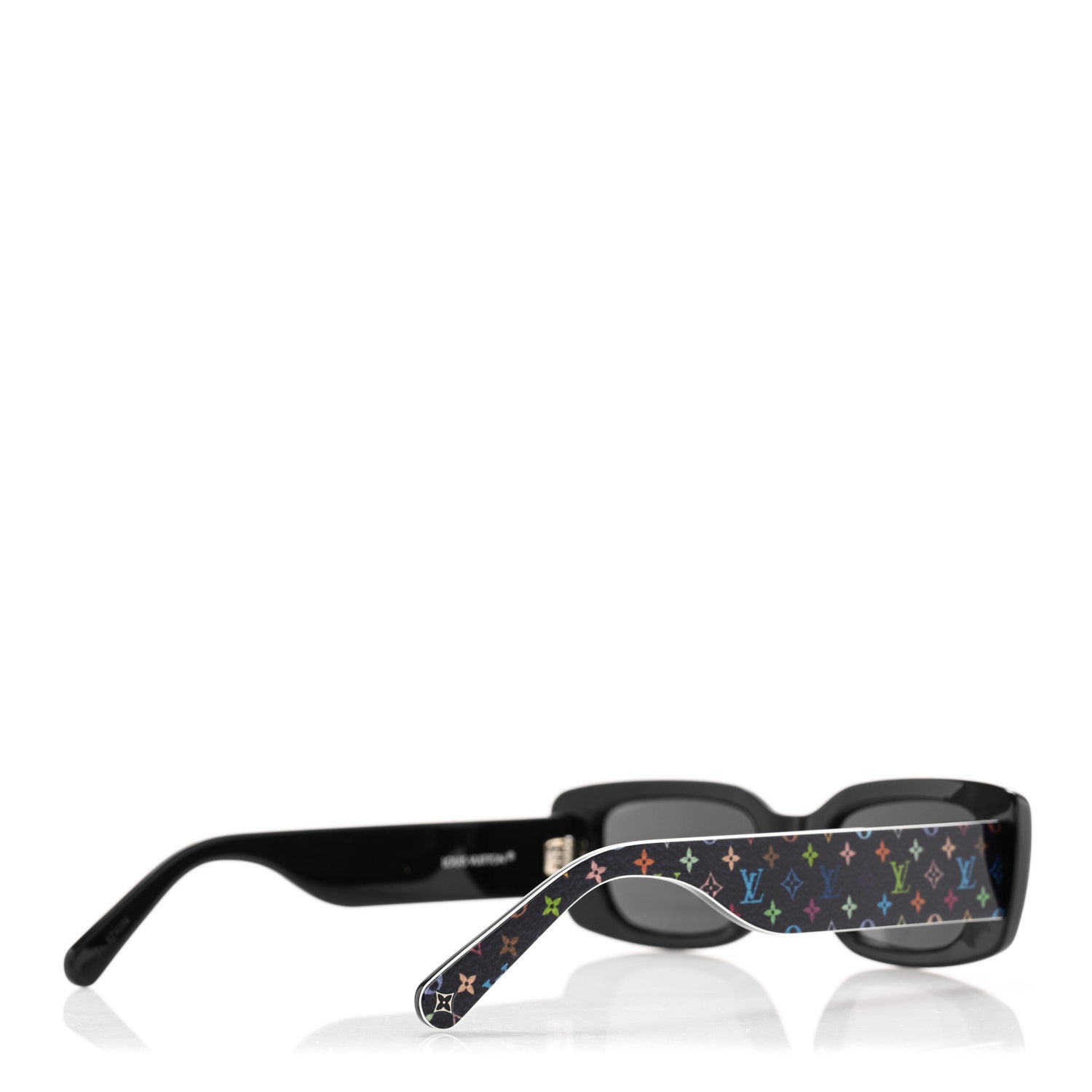 LV X TM Acetate Monogram Multicolor Sunglasses Z2709W Black