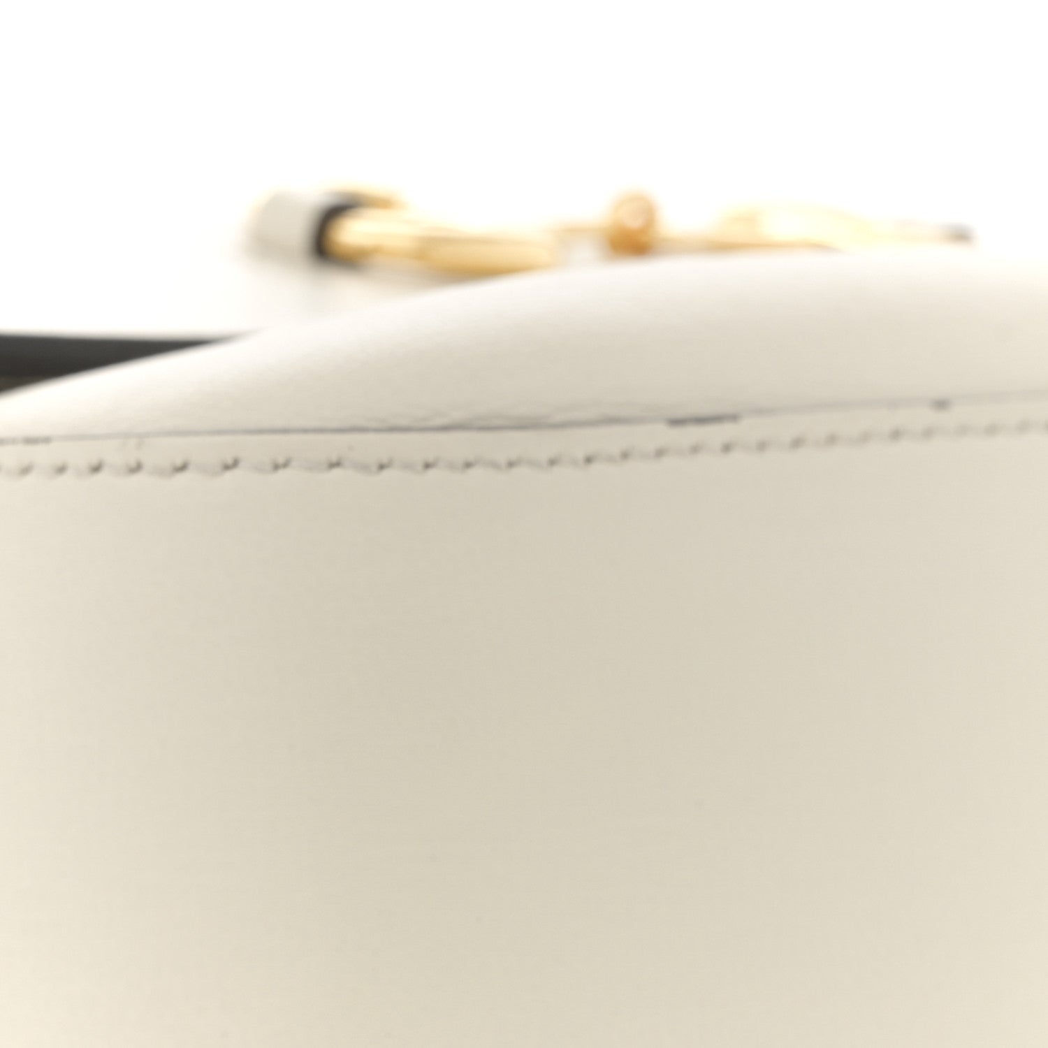 Azalea Calfskin Small Horsebit 1955 Shoulder Bag Mystic White