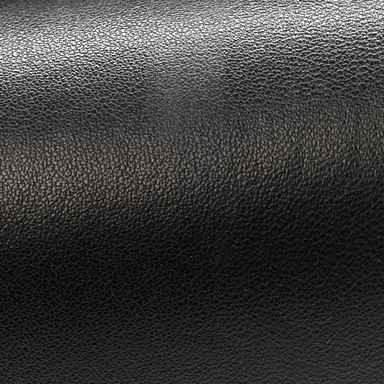 Lambskin Quilted Jumbo Double Flap Black
