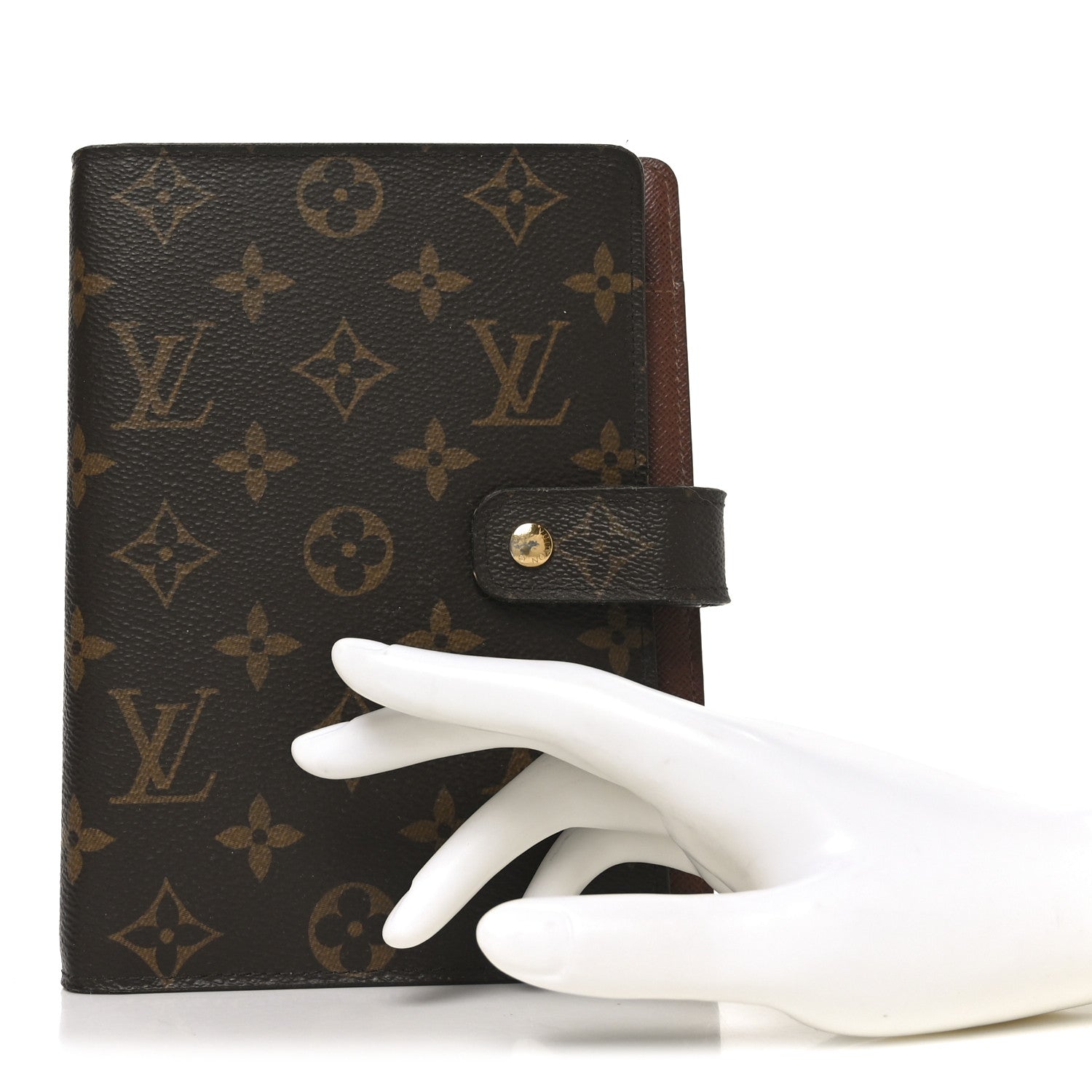 Monogram Medium Ring Agenda Cover