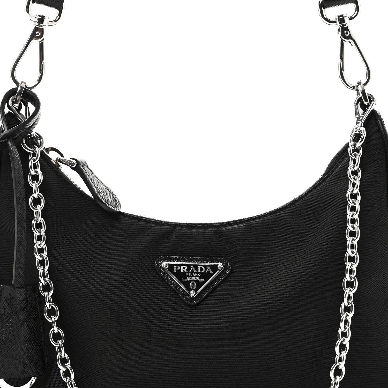Nylon Re-Edition 2005 Shoulder Bag Black
