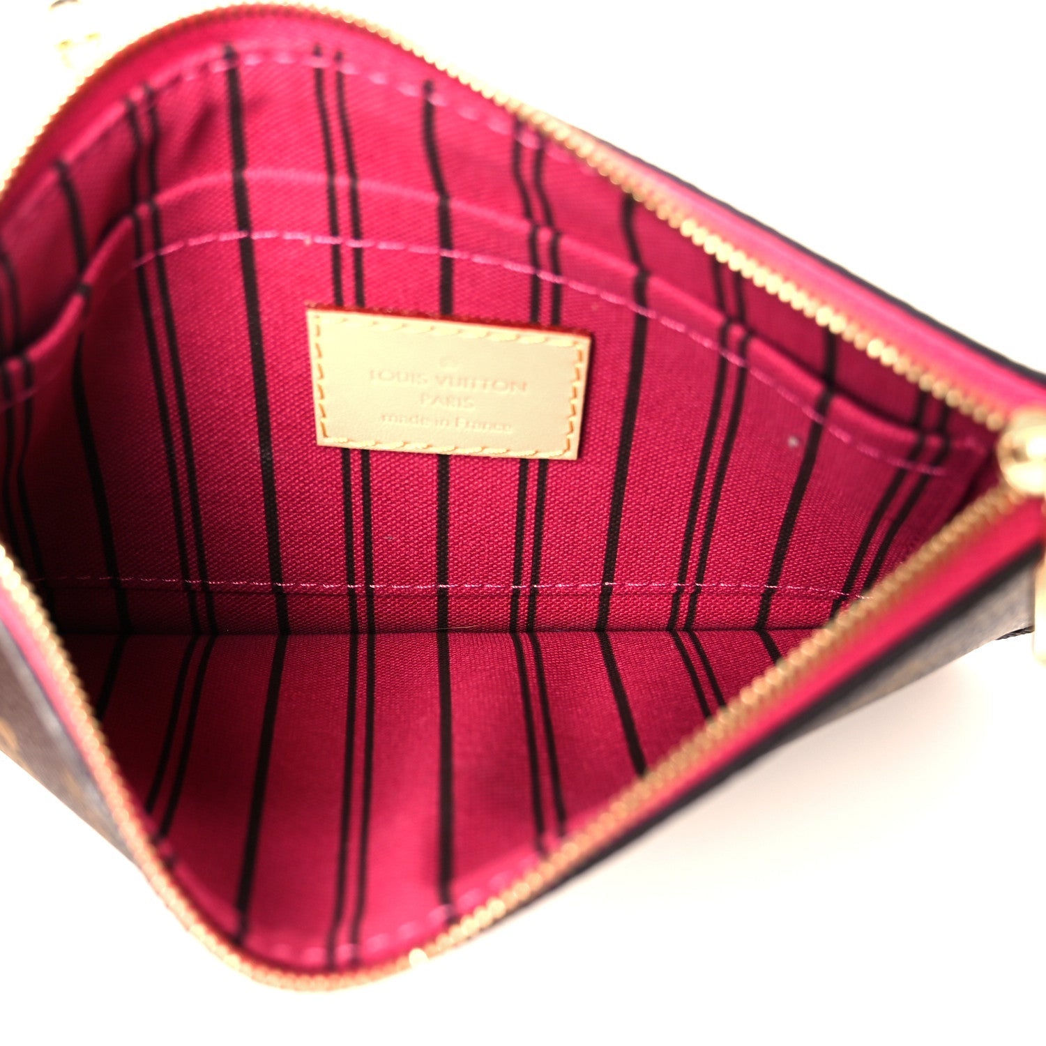 Monogram Neverfull PM Pochette Pivoine