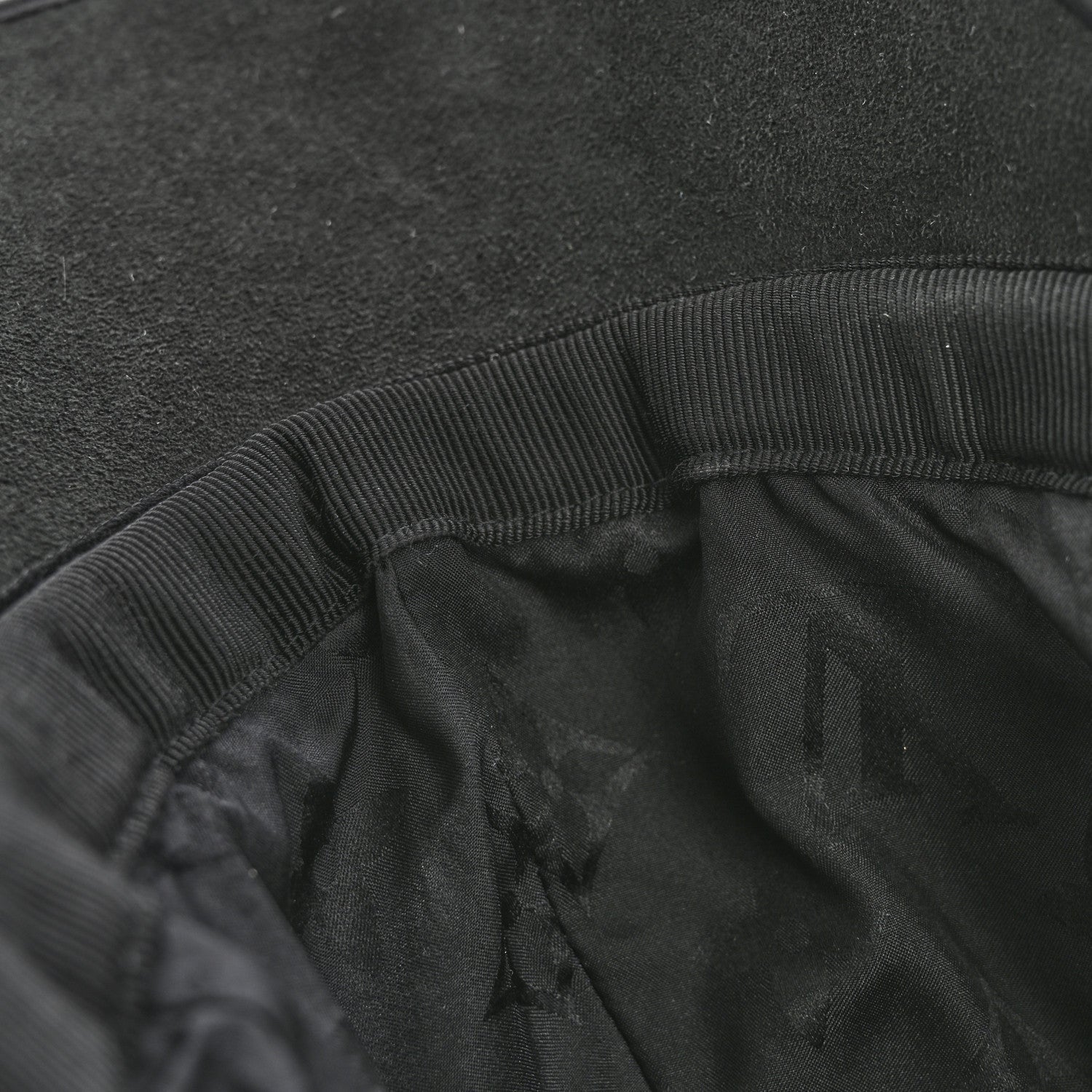 Monogram Jacquard Cap M Grey