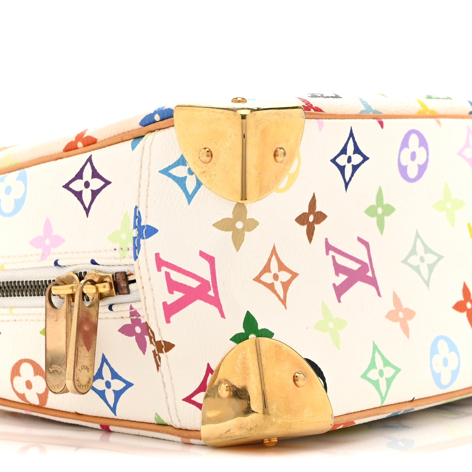 Monogram Multicolor Trouville White
