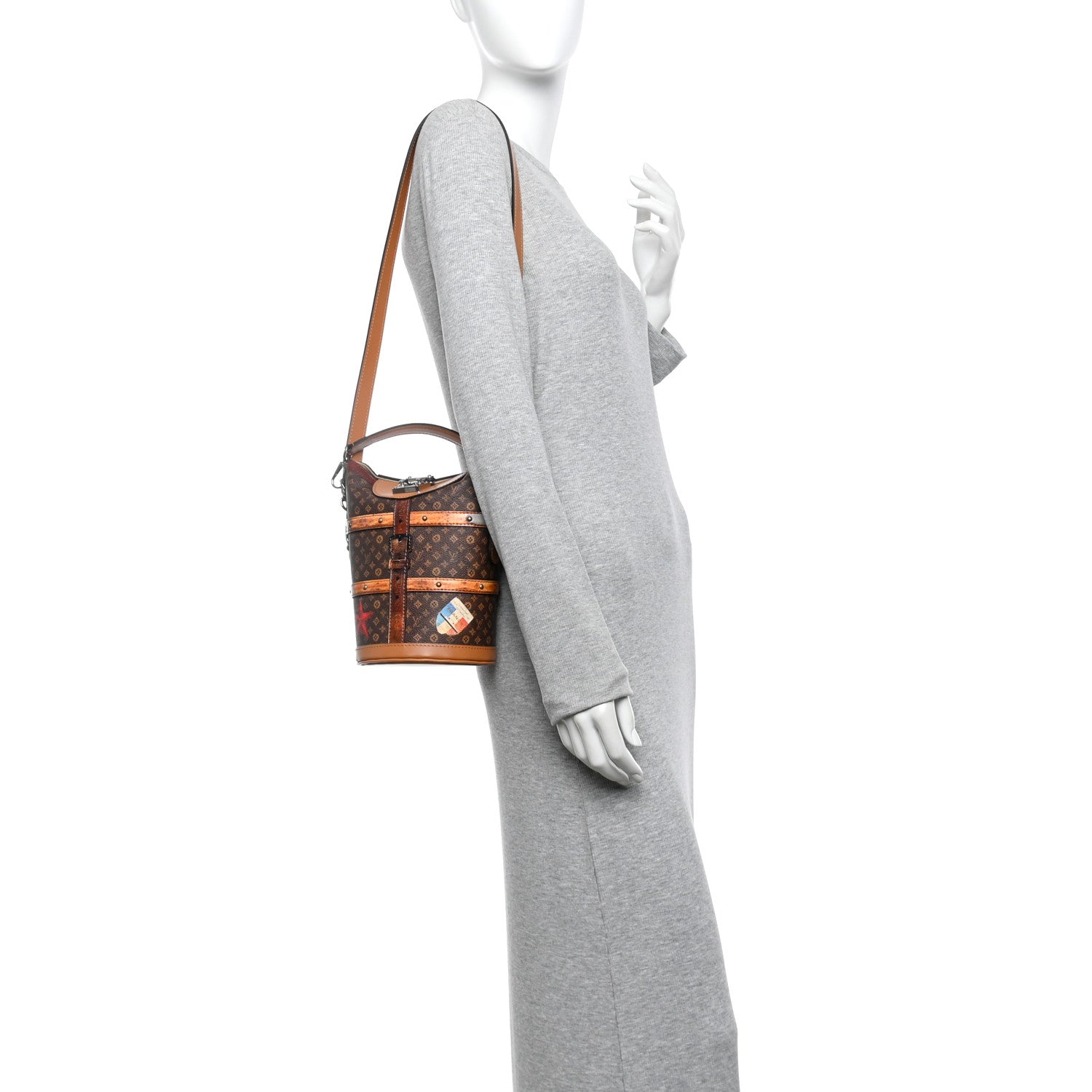 Transformed Monogram Time Trunk Duffle Bag