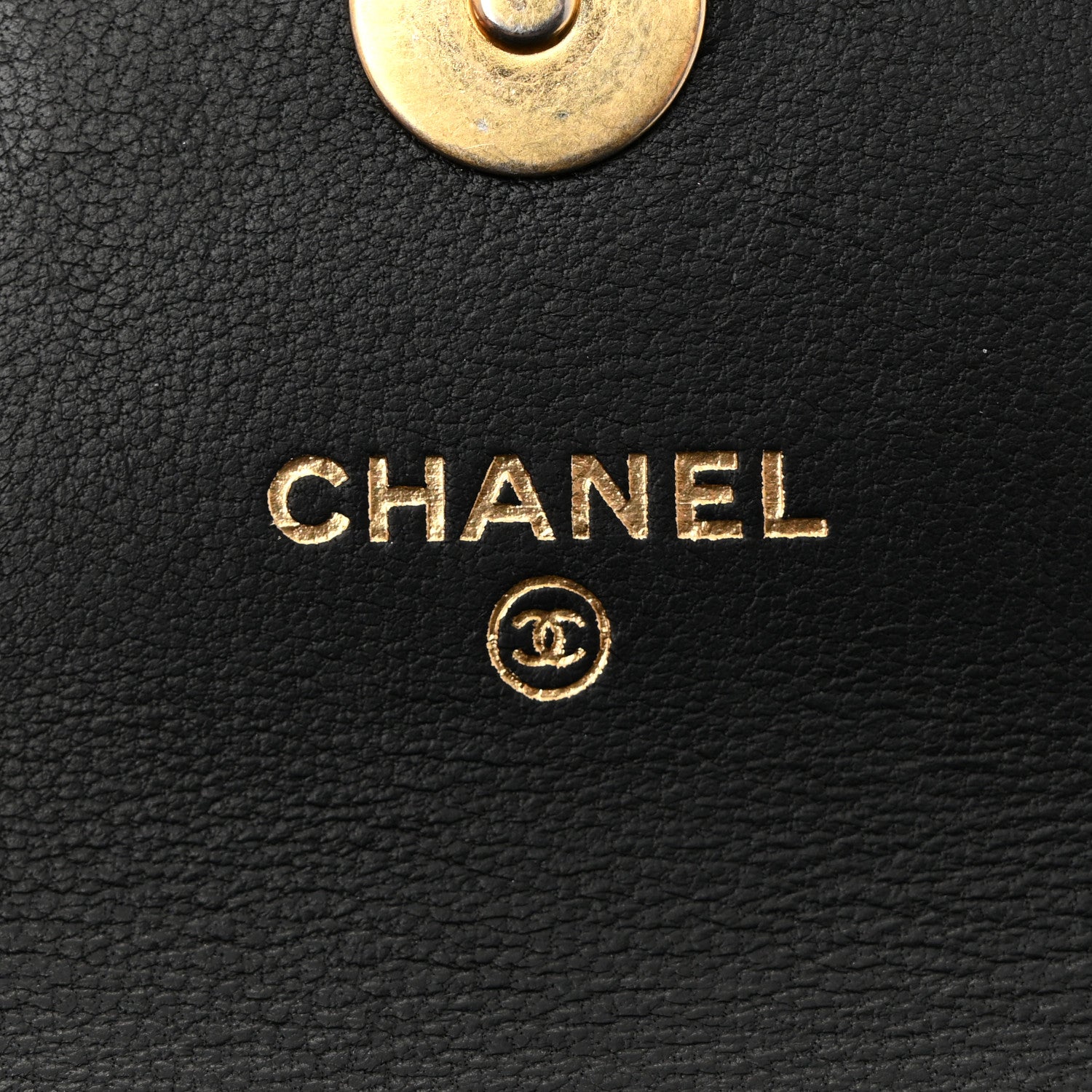 Lambskin Quilted Chain Top Handle Clutch With Chain Black