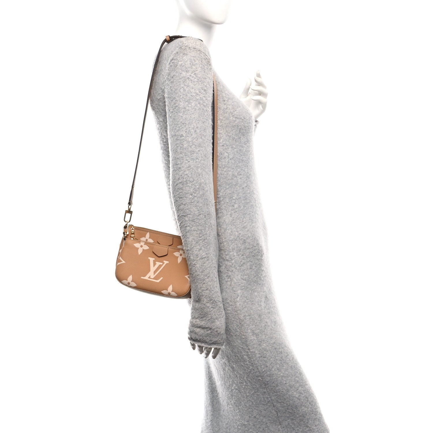 Empreinte Monogram Giant Multi Pochette Accessories Arizona Creme