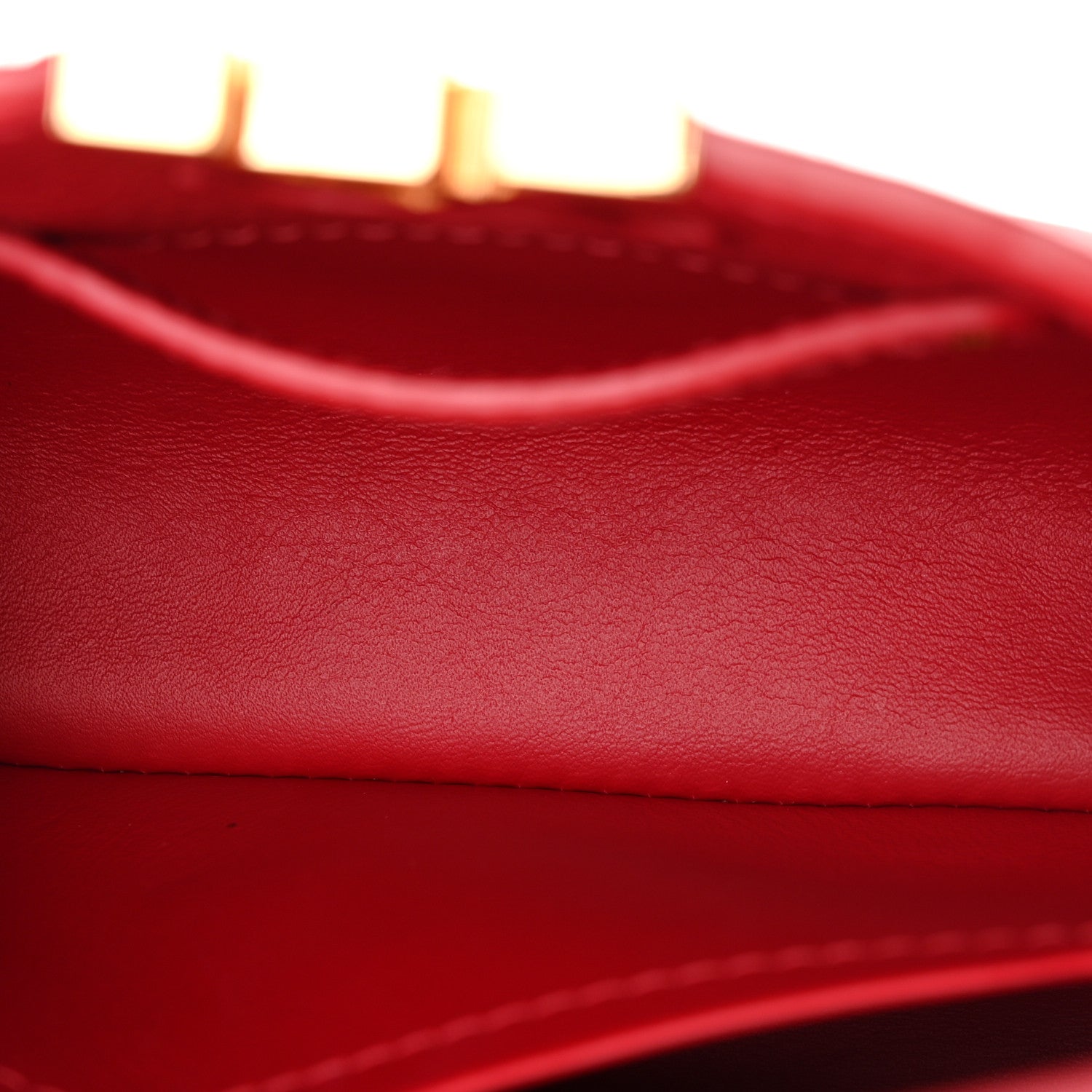 Taurillon Mini Capucines Scarlet